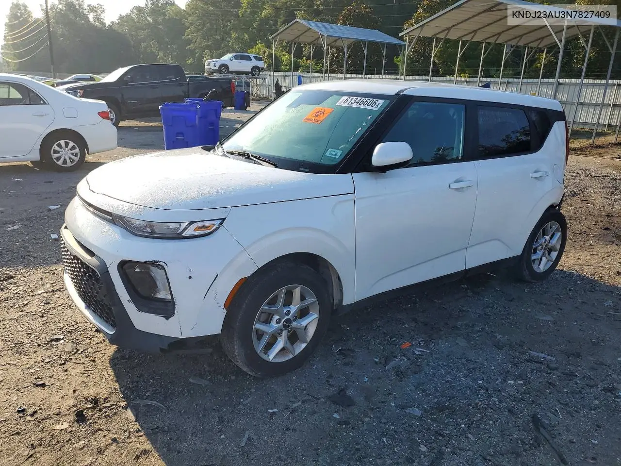 2022 Kia Soul Lx VIN: KNDJ23AU3N7827409 Lot: 61346606