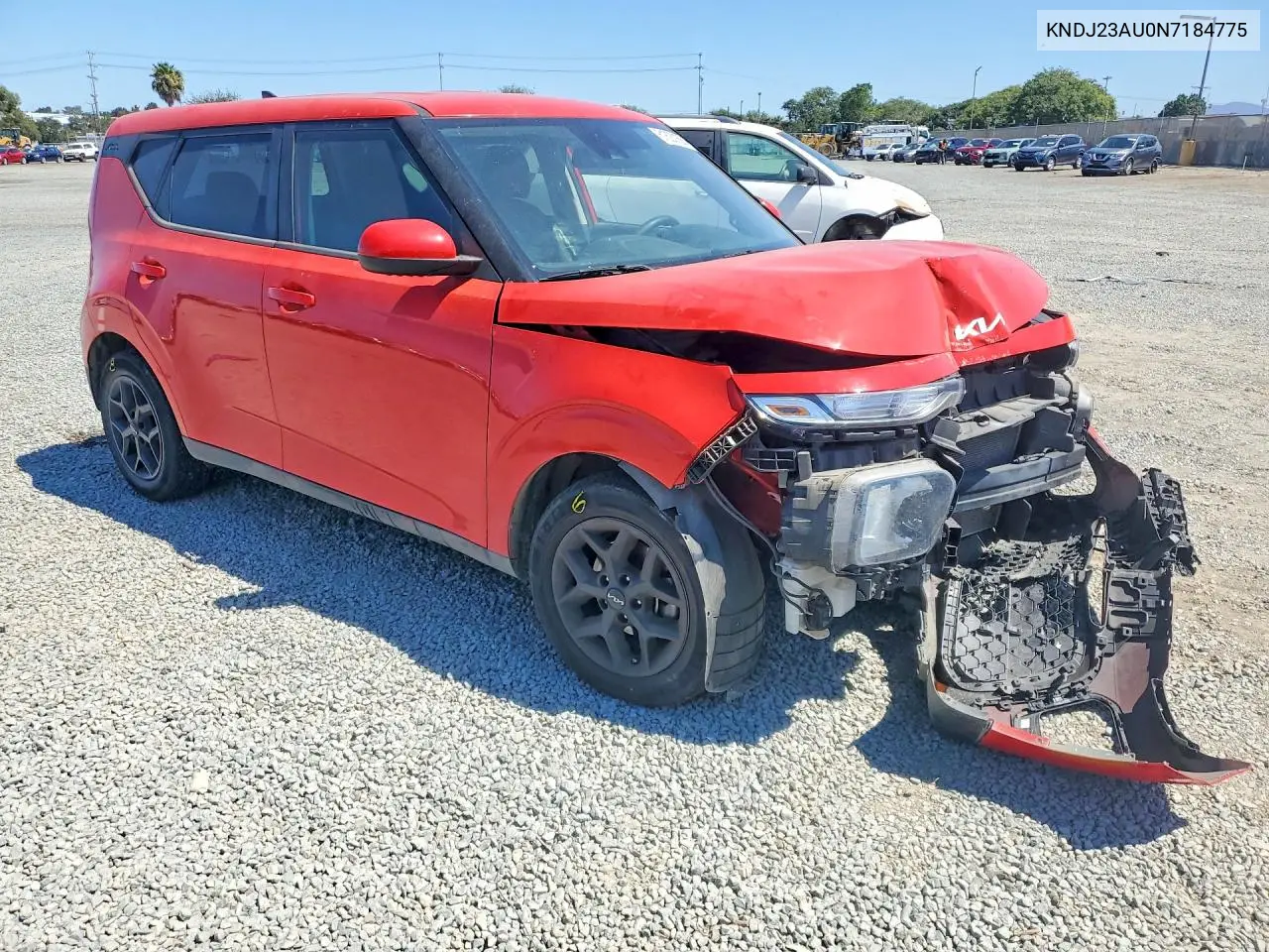 2022 Kia Soul Lx VIN: KNDJ23AU0N7184775 Lot: 61620156