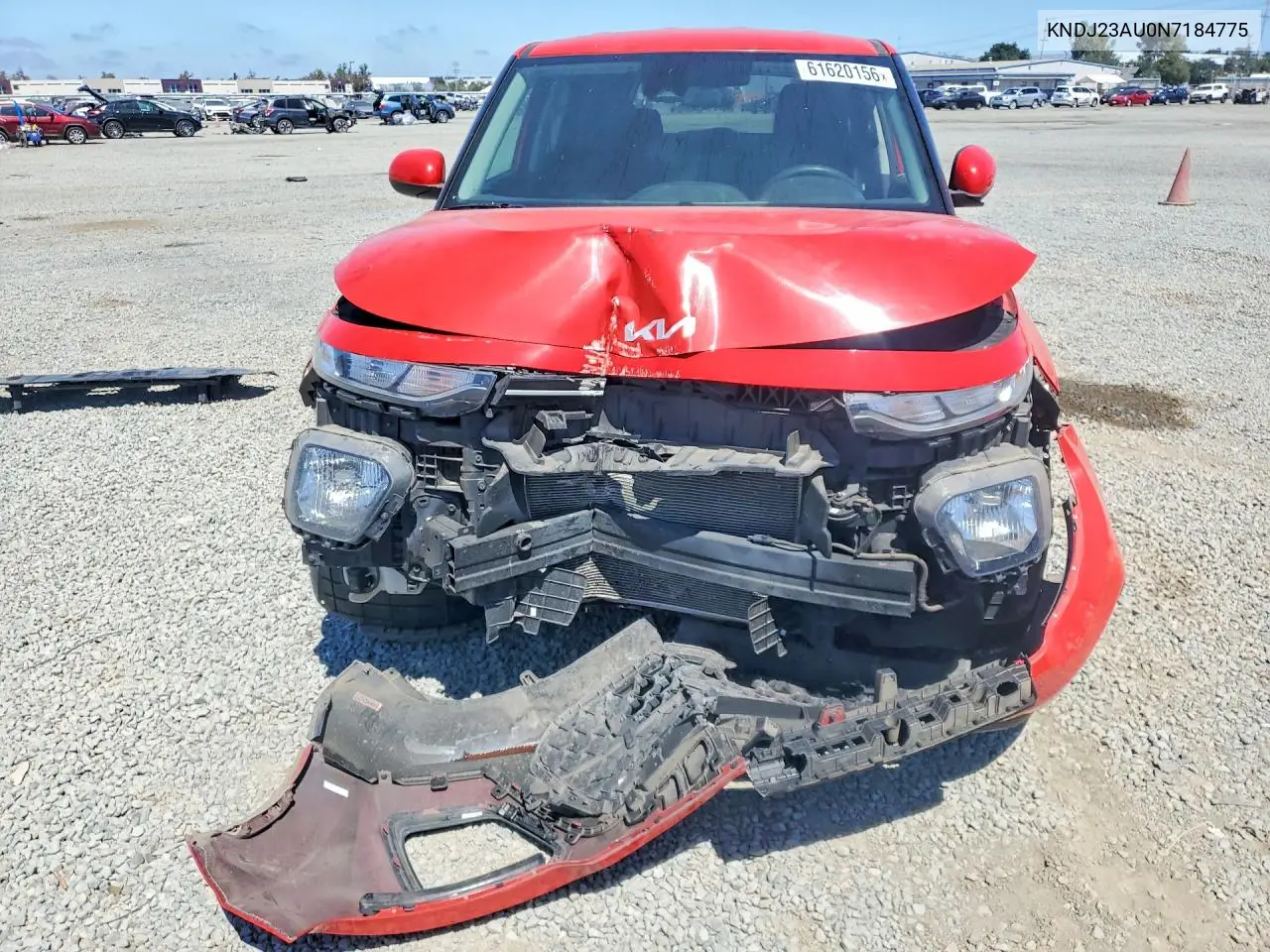 2022 Kia Soul Lx VIN: KNDJ23AU0N7184775 Lot: 61620156