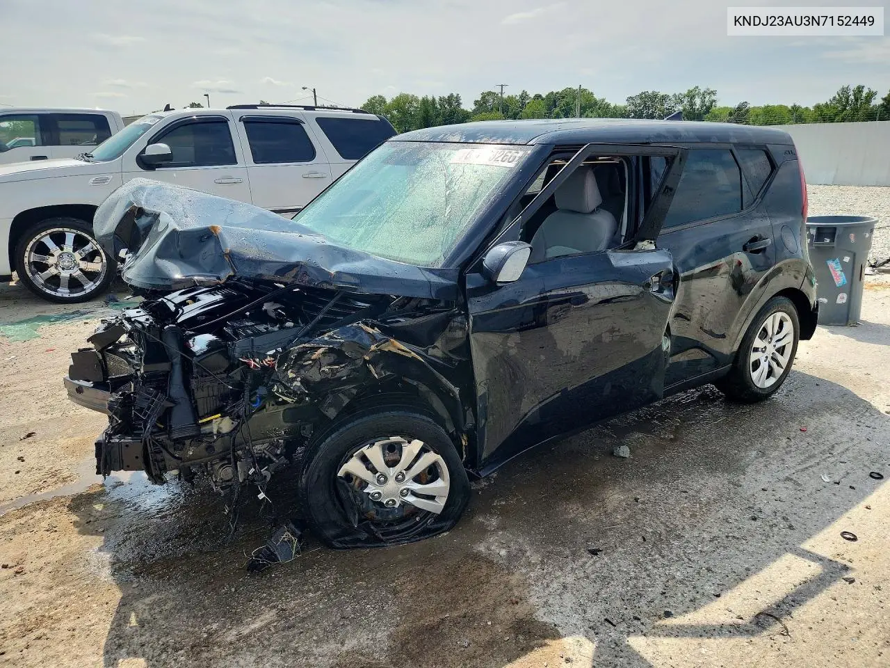 2022 Kia Soul Lx VIN: KNDJ23AU3N7152449 Lot: 61673266