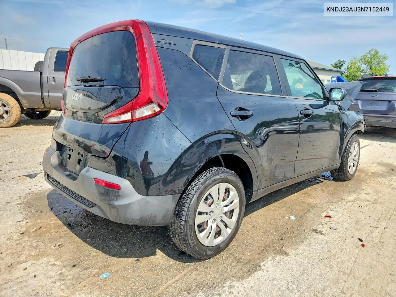 2022 Kia Soul Lx VIN: KNDJ23AU3N7152449 Lot: 61673266