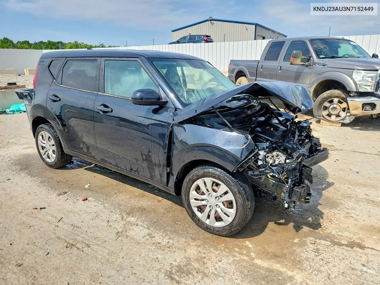 2022 Kia Soul Lx VIN: KNDJ23AU3N7152449 Lot: 61673266