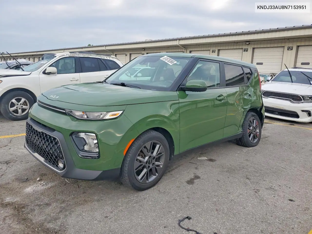 2022 Kia Soul Ex VIN: KNDJ33AU8N7153951 Lot: 61878366