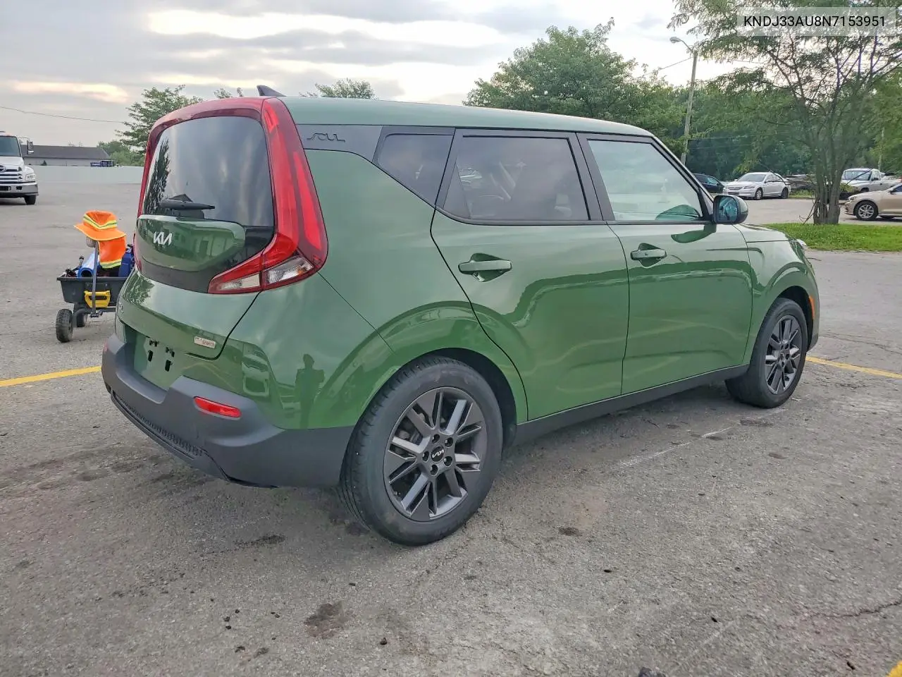 2022 Kia Soul Ex VIN: KNDJ33AU8N7153951 Lot: 61878366