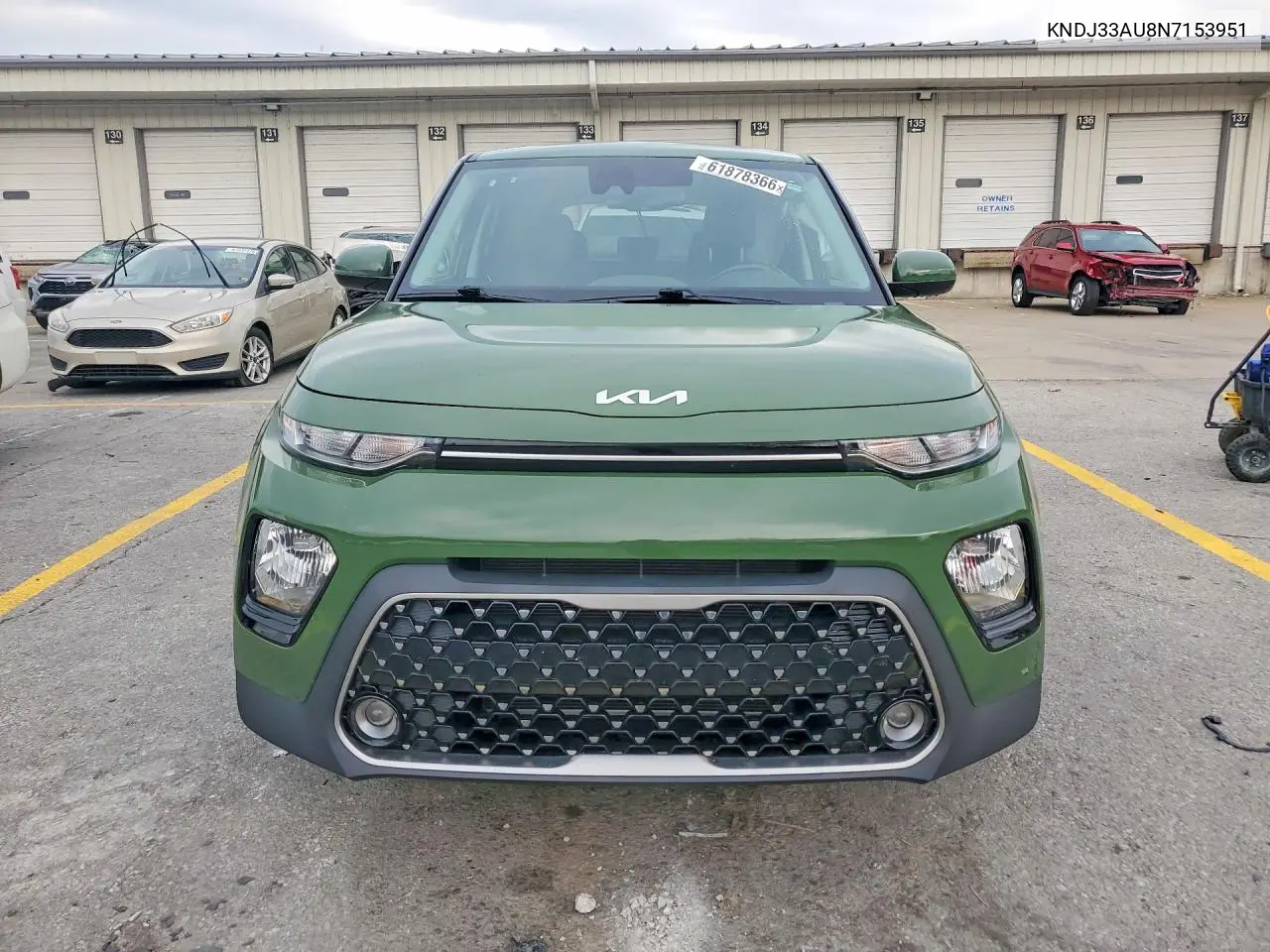 2022 Kia Soul Ex VIN: KNDJ33AU8N7153951 Lot: 61878366