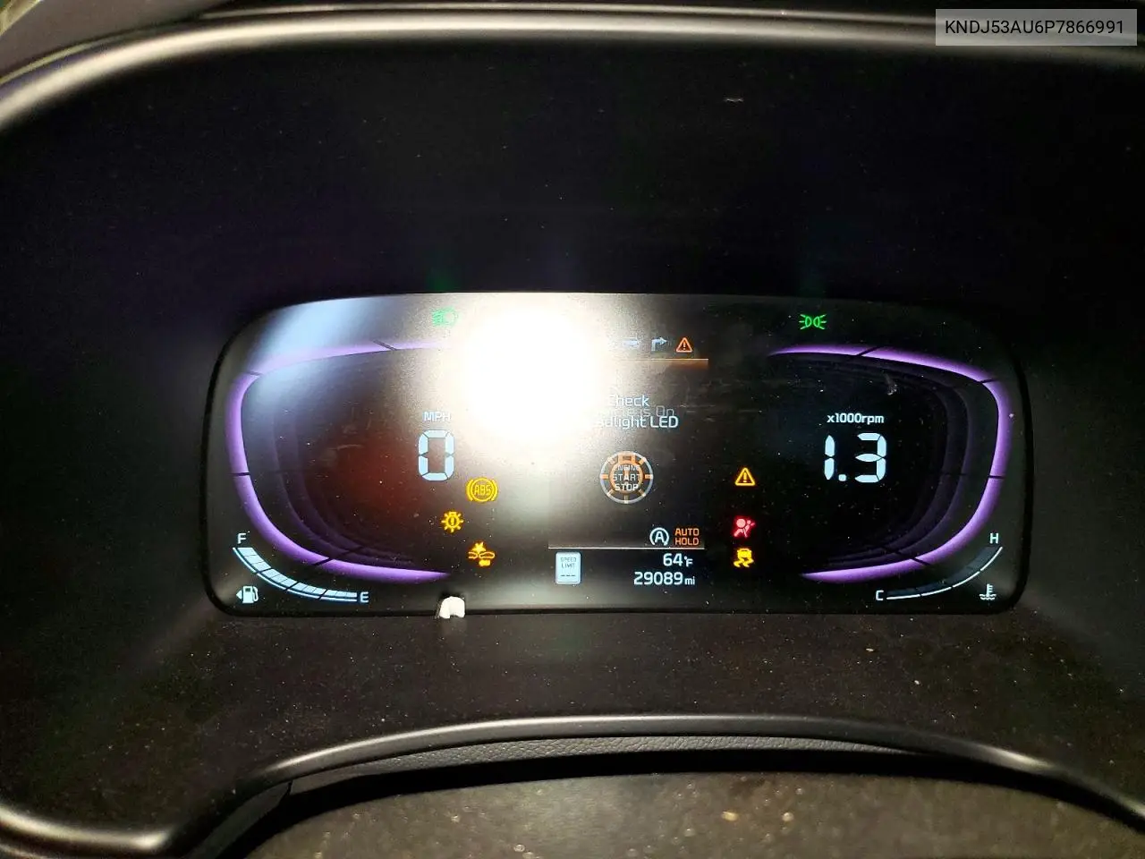 2023 Kia Soul Gt Line VIN: KNDJ53AU6P7866991 Lot: 62247666