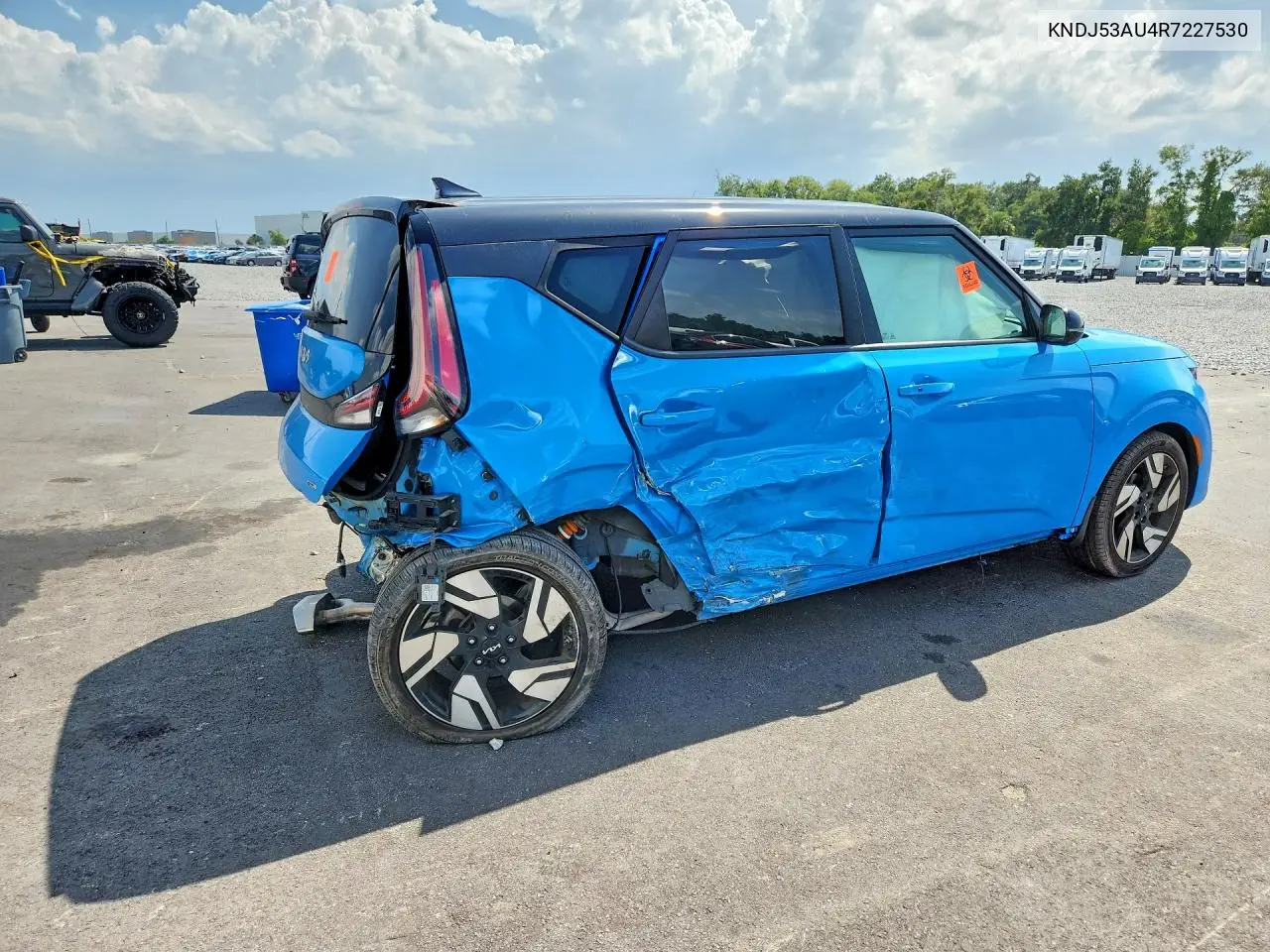 2024 Kia Soul Gt Line VIN: KNDJ53AU4R7227530 Lot: 62007646