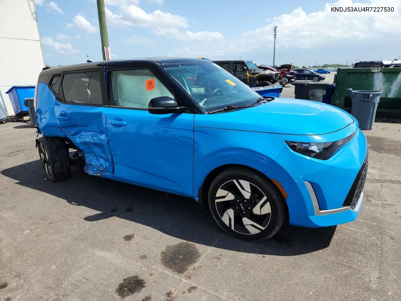 2024 Kia Soul Gt Line VIN: KNDJ53AU4R7227530 Lot: 62007646