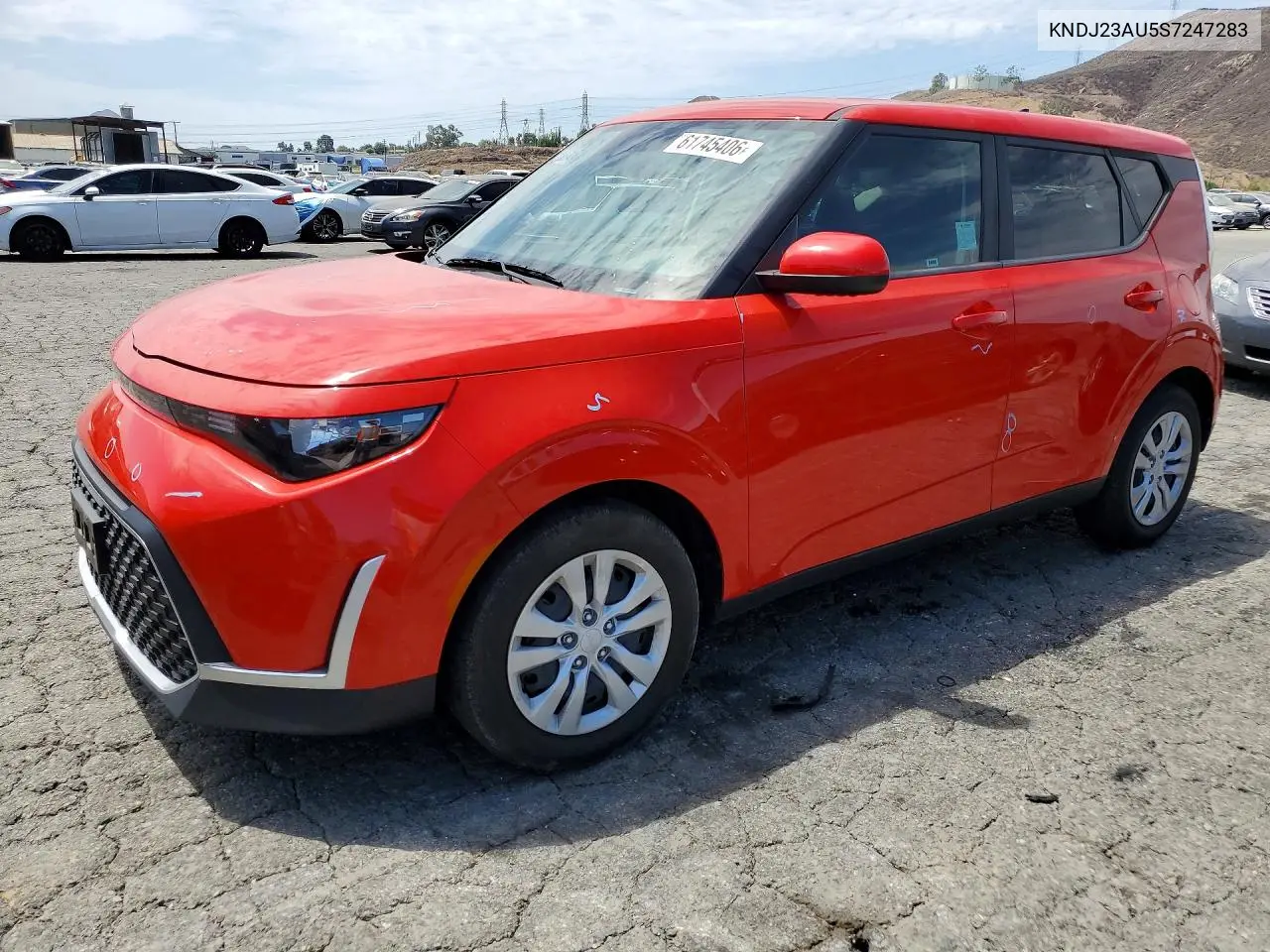 2025 Kia Soul Lx VIN: KNDJ23AU5S7247283 Lot: 61745406