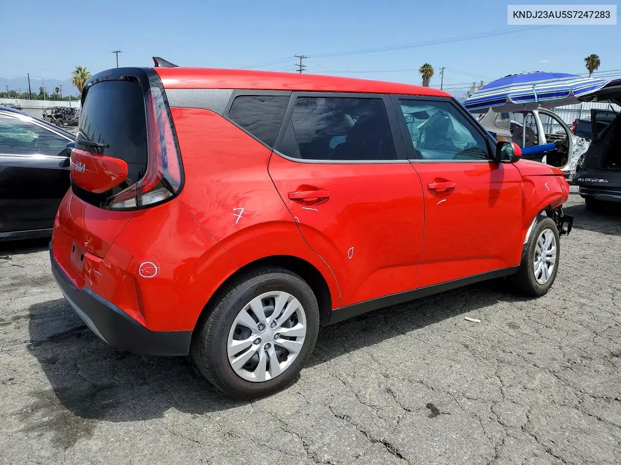 2025 Kia Soul Lx VIN: KNDJ23AU5S7247283 Lot: 61745406