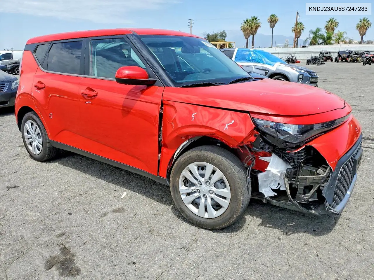2025 Kia Soul Lx VIN: KNDJ23AU5S7247283 Lot: 61745406
