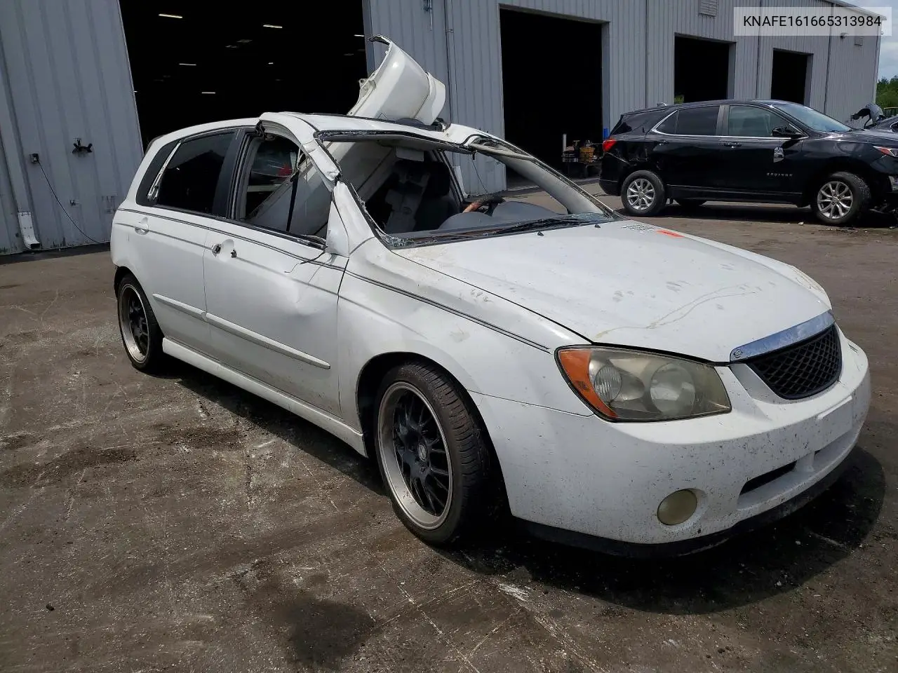 2006 Kia Spectra Spectra5 VIN: KNAFE161665313984 Lot: 56292626