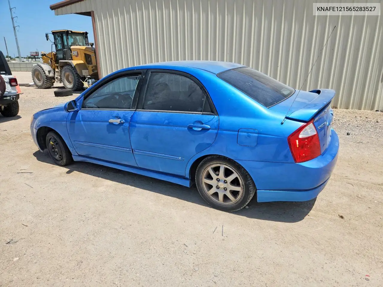 2006 Kia Spectra Ex VIN: KNAFE121565283527 Lot: 62178296