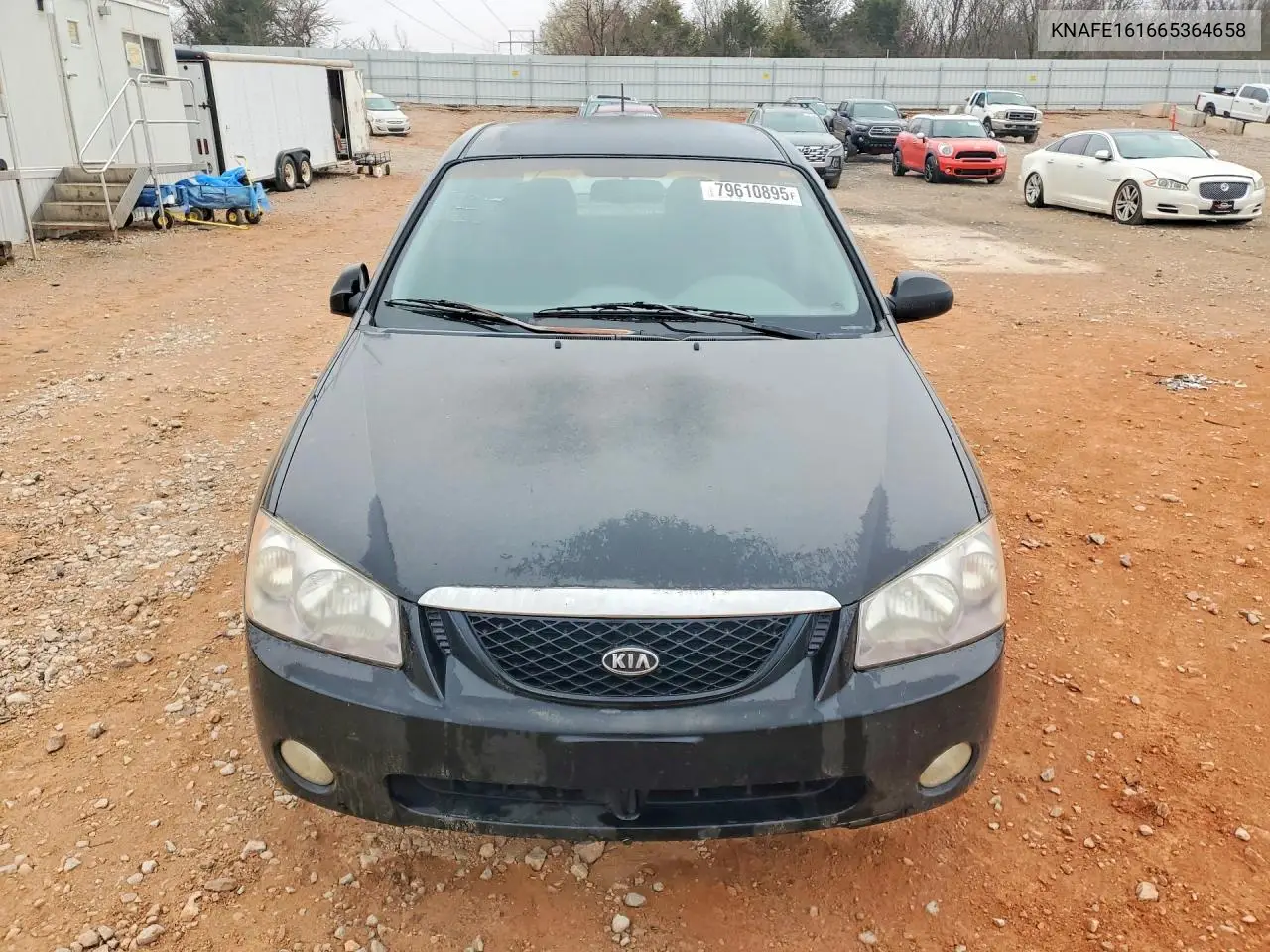 2006 Kia Spectra Spectra5 VIN: KNAFE161665364658 Lot: 79610895