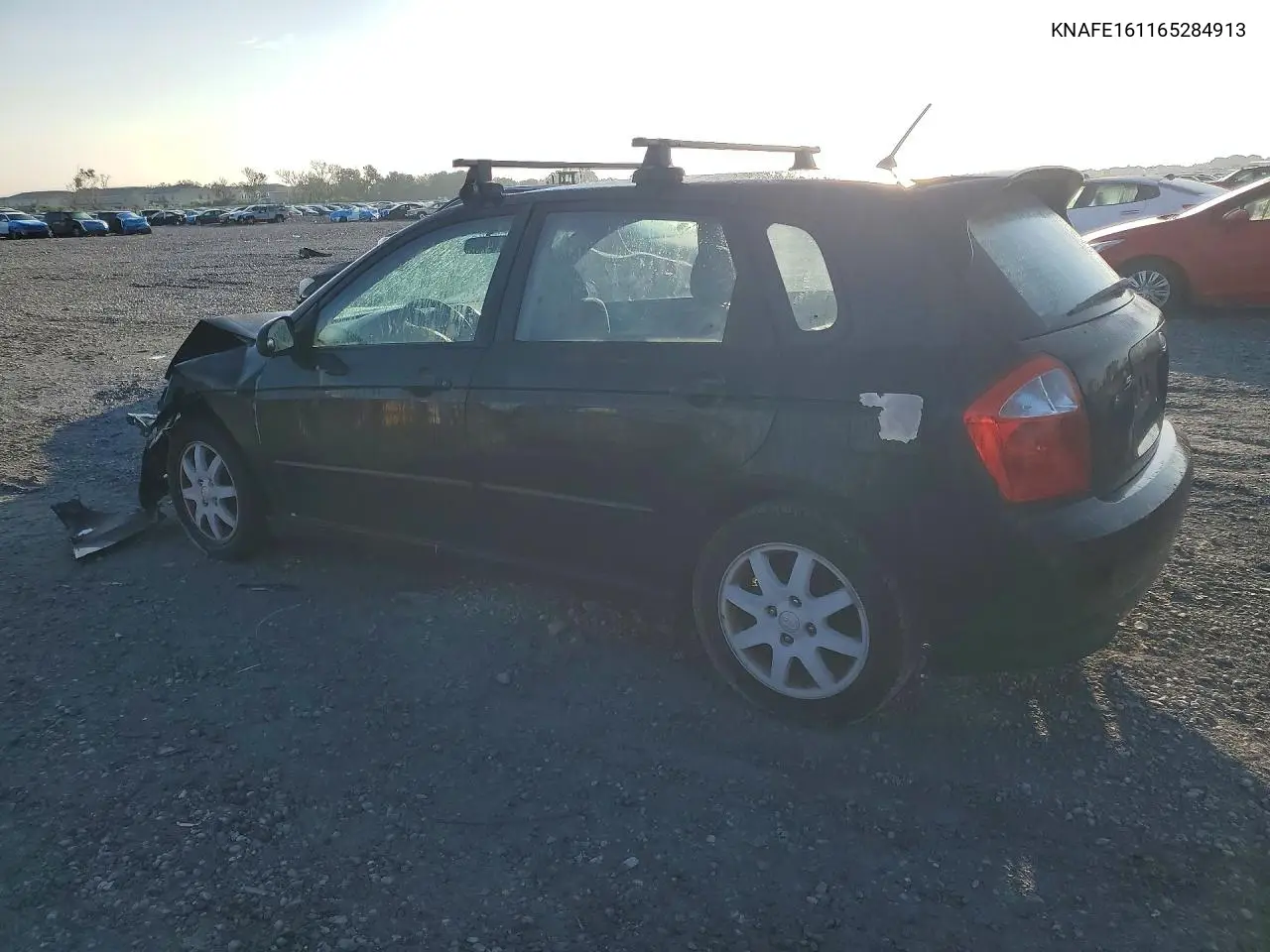 2006 Kia Spectra Spectra5 VIN: KNAFE161165284913 Lot: 85604855