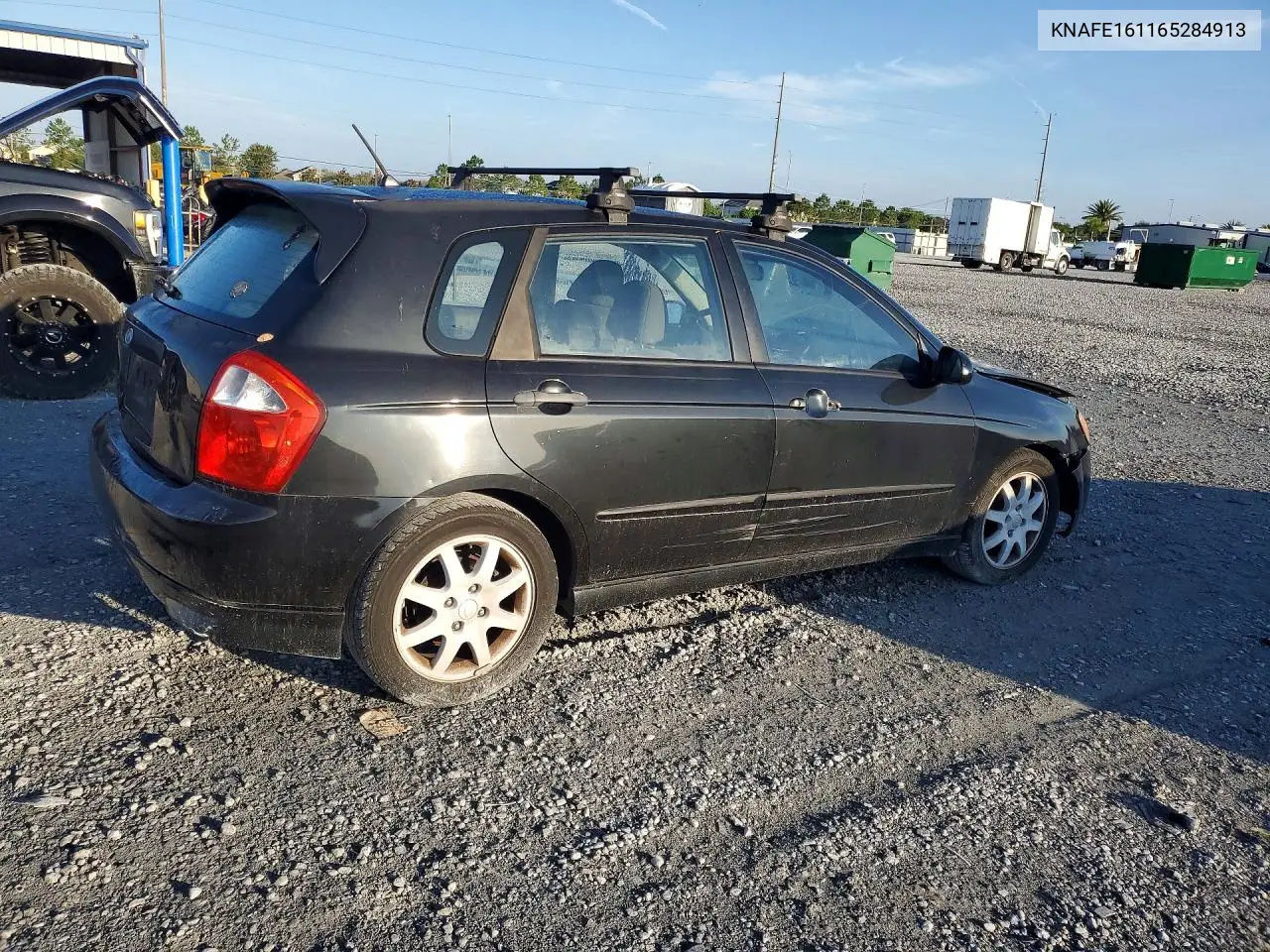 2006 Kia Spectra Spectra5 VIN: KNAFE161165284913 Lot: 85604855