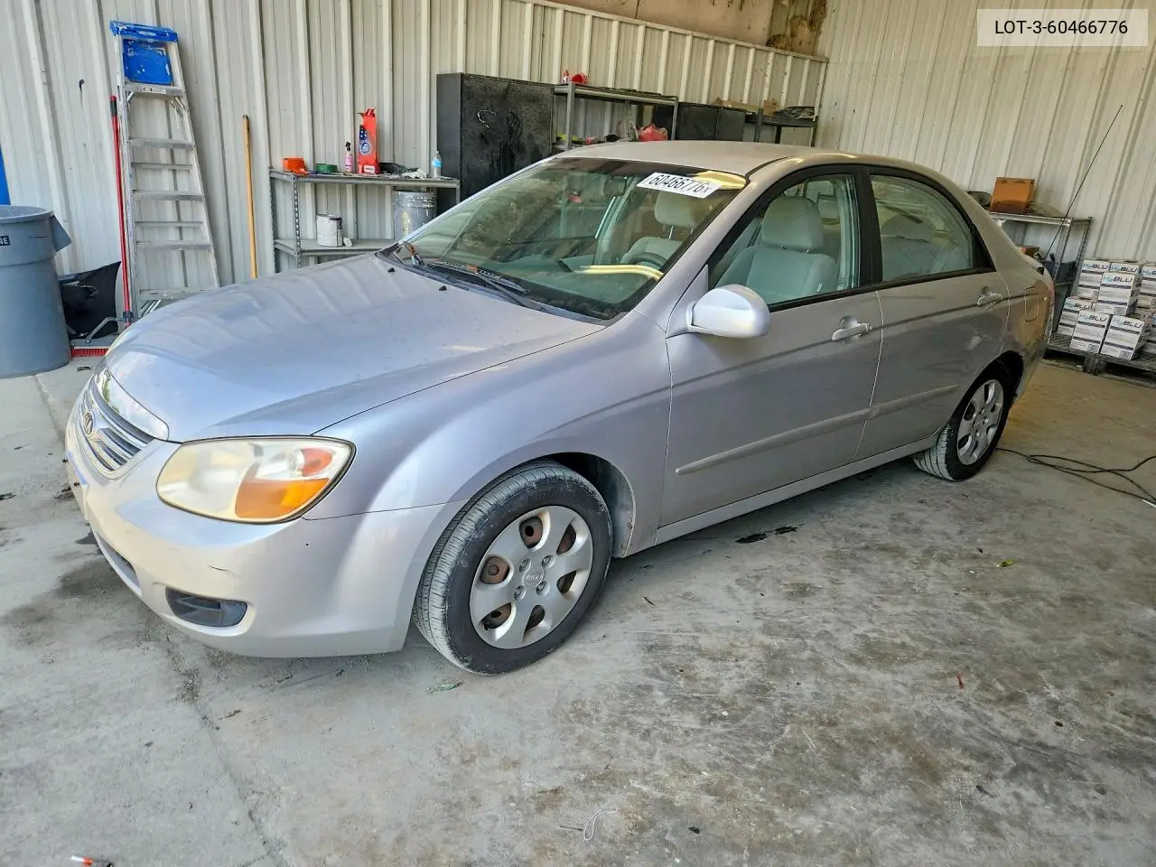 2007 Kia Spectra VIN: LOT-3-60466776 Lot: 60466776