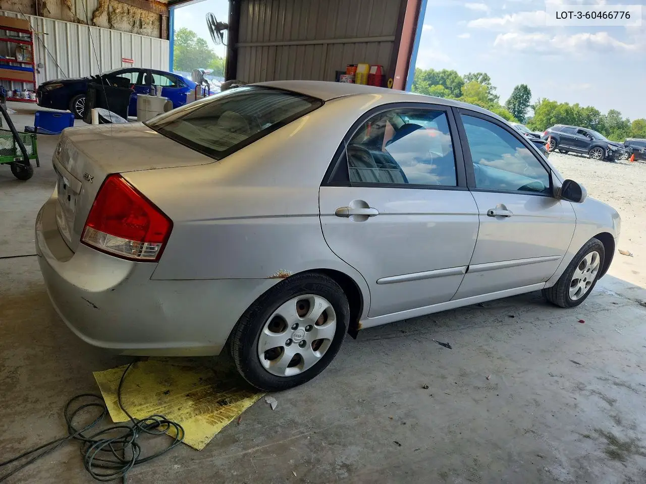 2007 Kia Spectra VIN: LOT-3-60466776 Lot: 60466776