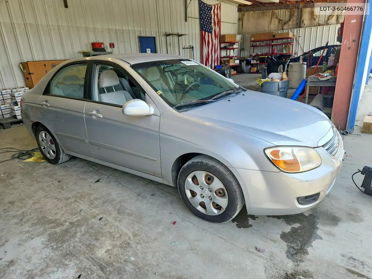 2007 Kia Spectra VIN: LOT-3-60466776 Lot: 60466776