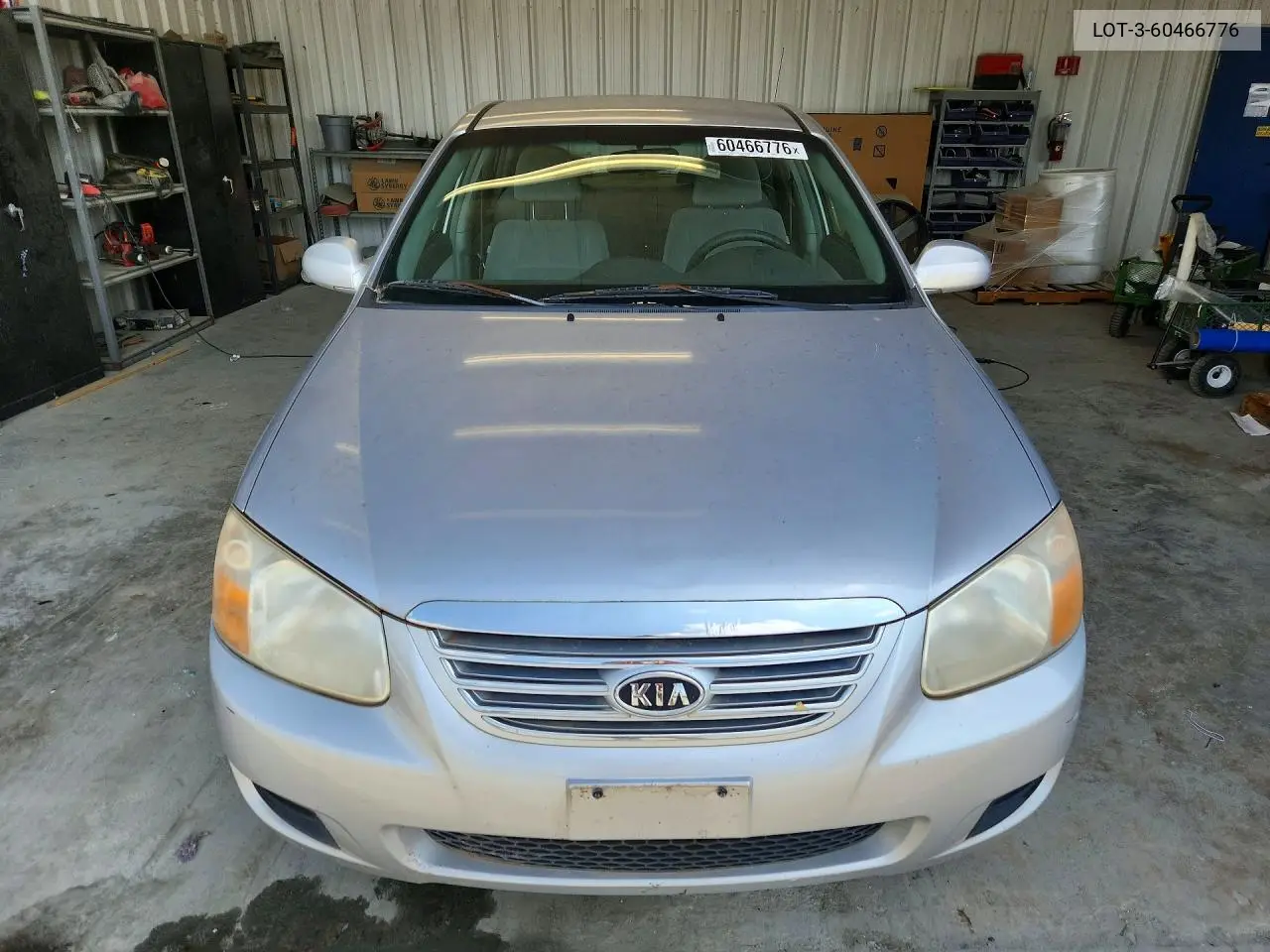 2007 Kia Spectra VIN: LOT-3-60466776 Lot: 60466776