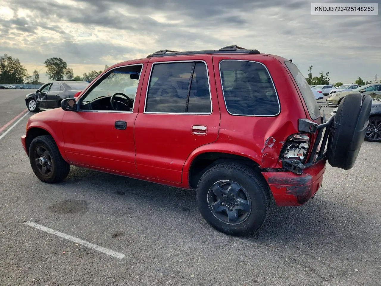 2002 Kia Sportage Base VIN: KNDJB723425148253 Lot: 61912236
