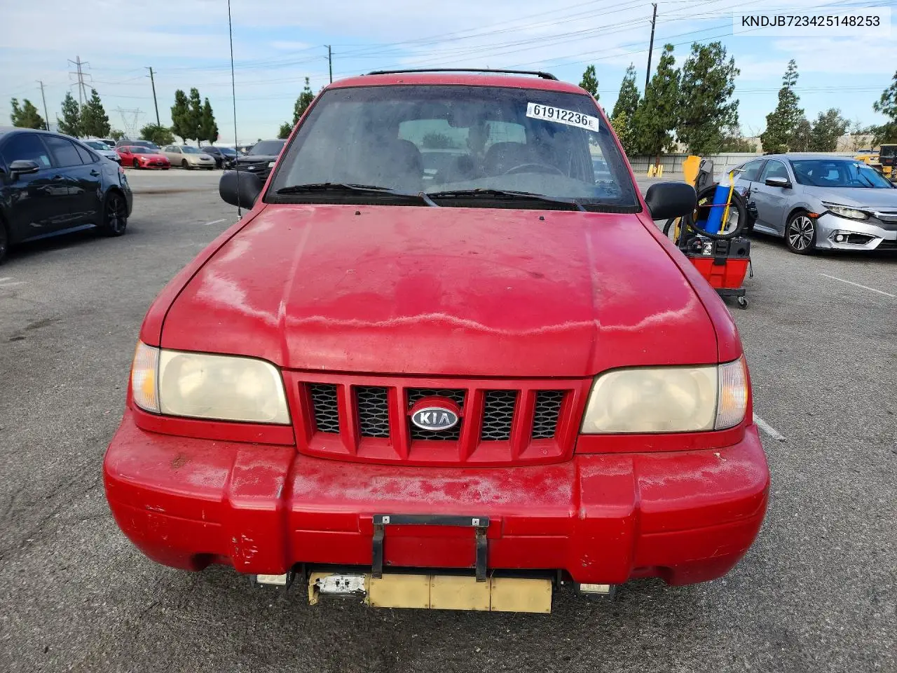 2002 Kia Sportage Base VIN: KNDJB723425148253 Lot: 61912236