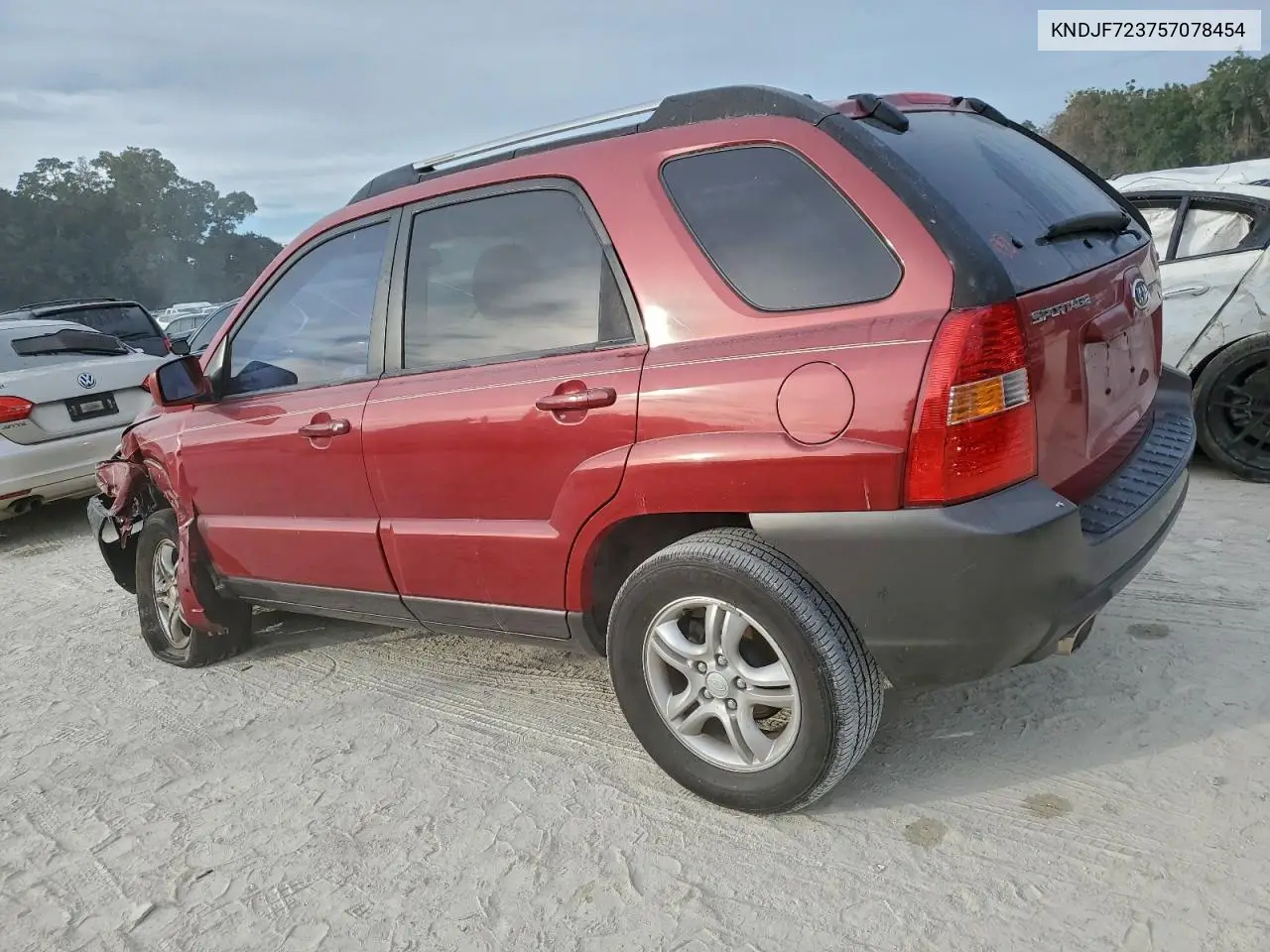KNDJF723757078454 2005 Kia New Sportage