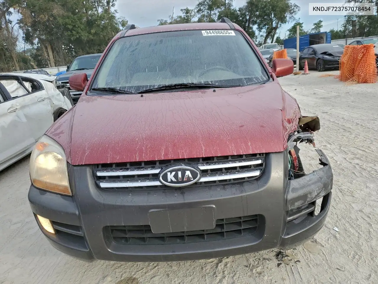 KNDJF723757078454 2005 Kia New Sportage