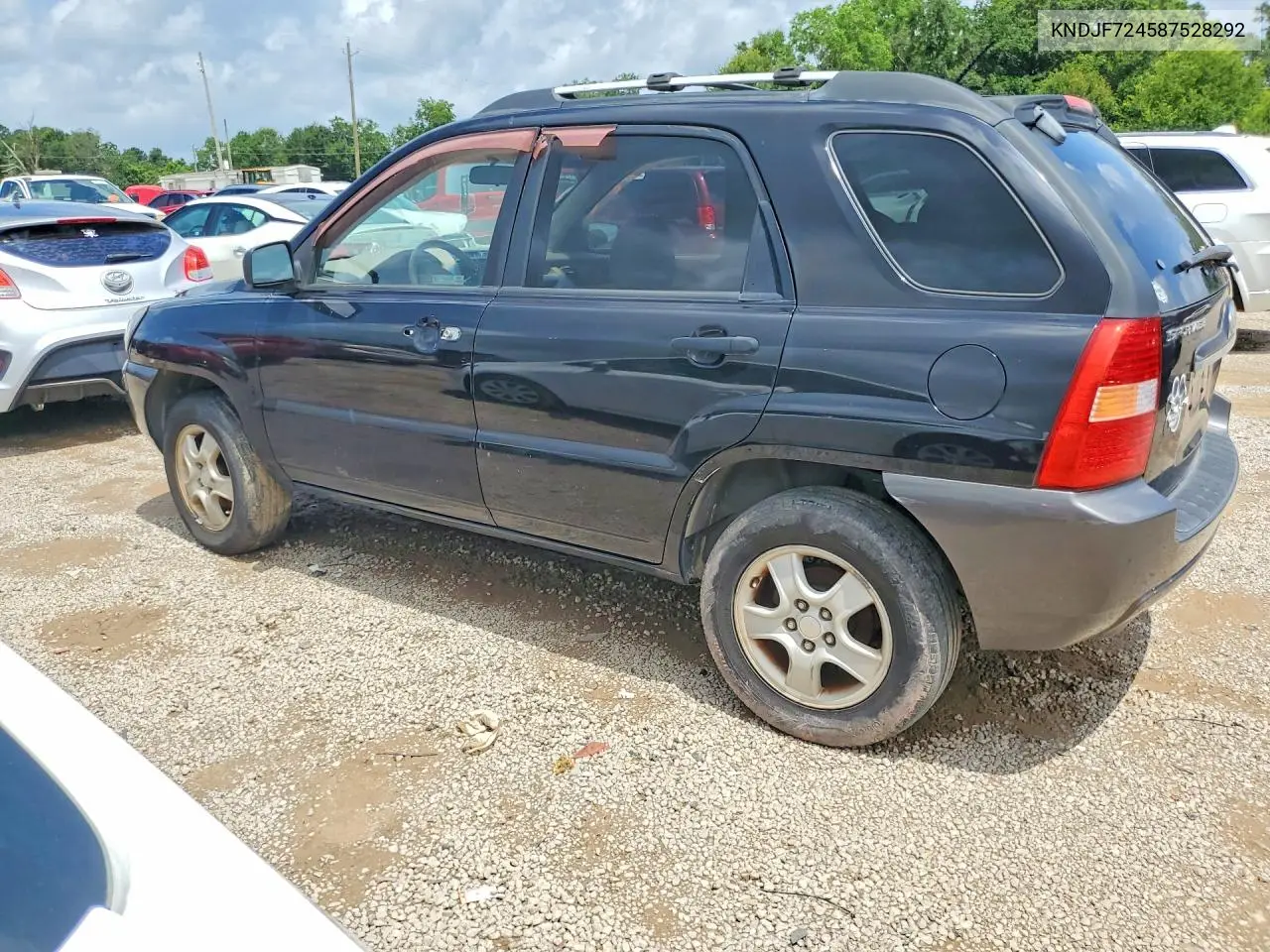 2008 Kia Sportage Lx VIN: KNDJF724587528292 Lot: 56800886