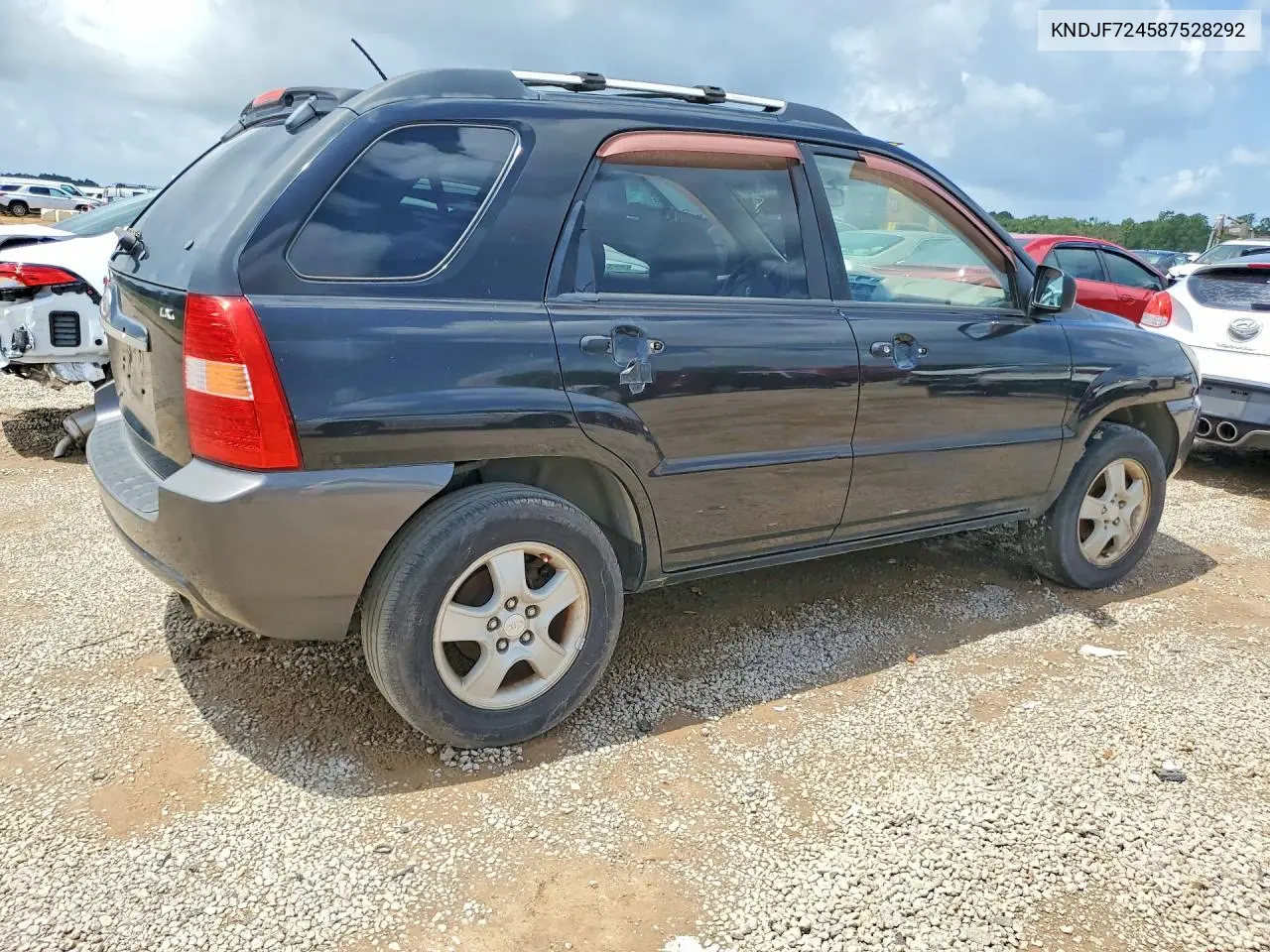 2008 Kia Sportage Lx VIN: KNDJF724587528292 Lot: 56800886
