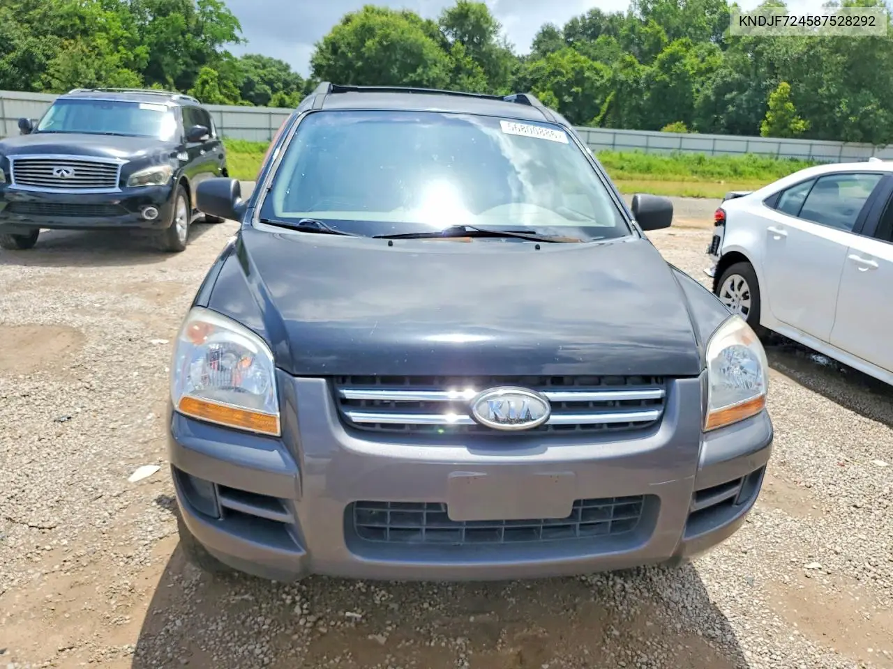 2008 Kia Sportage Lx VIN: KNDJF724587528292 Lot: 56800886