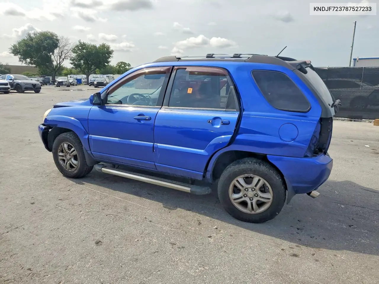 2008 Kia Sportage Lx VIN: KNDJF723787527233 Lot: 59181076