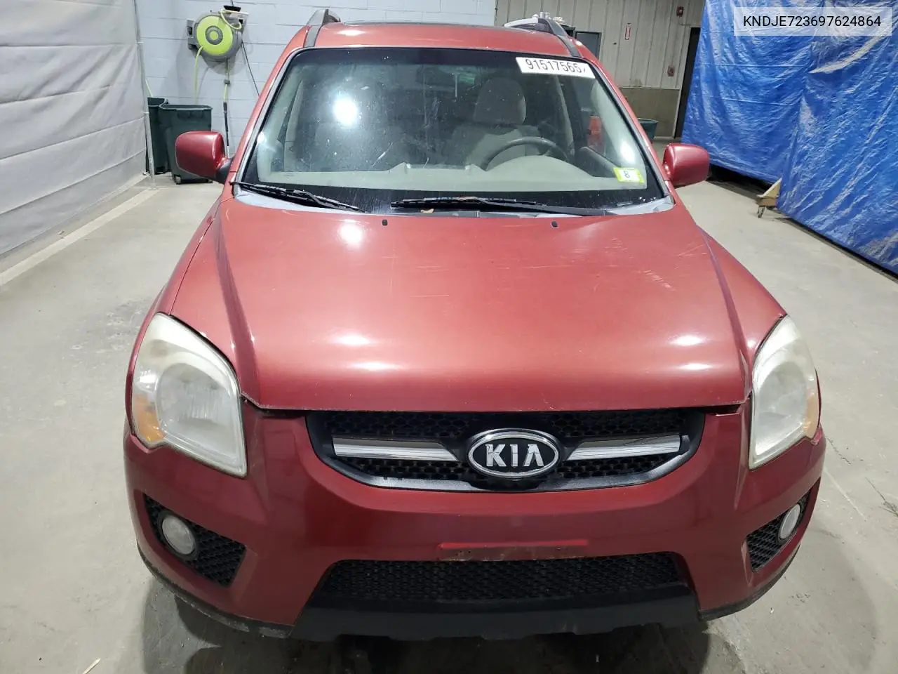 KNDJE723697624864 2008 Kia Sportage Lx