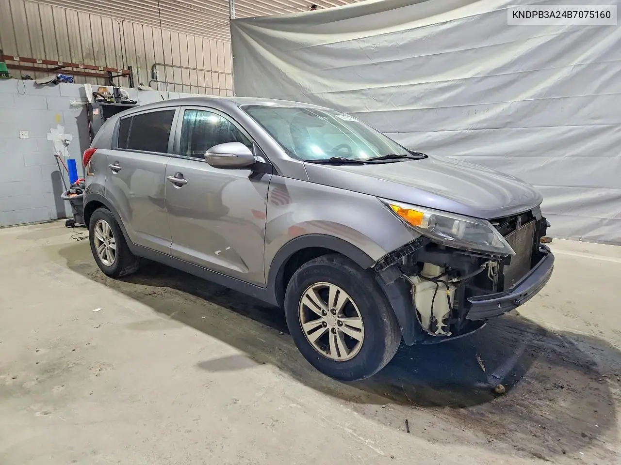 2011 Kia Sportage Lx VIN: KNDPB3A24B7075160 Lot: 60712516