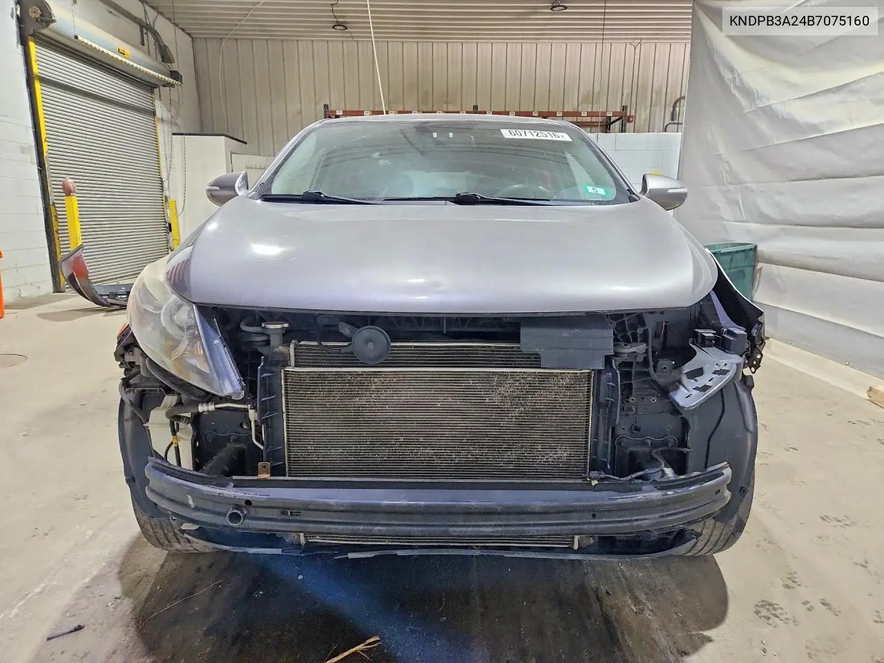 2011 Kia Sportage Lx VIN: KNDPB3A24B7075160 Lot: 60712516