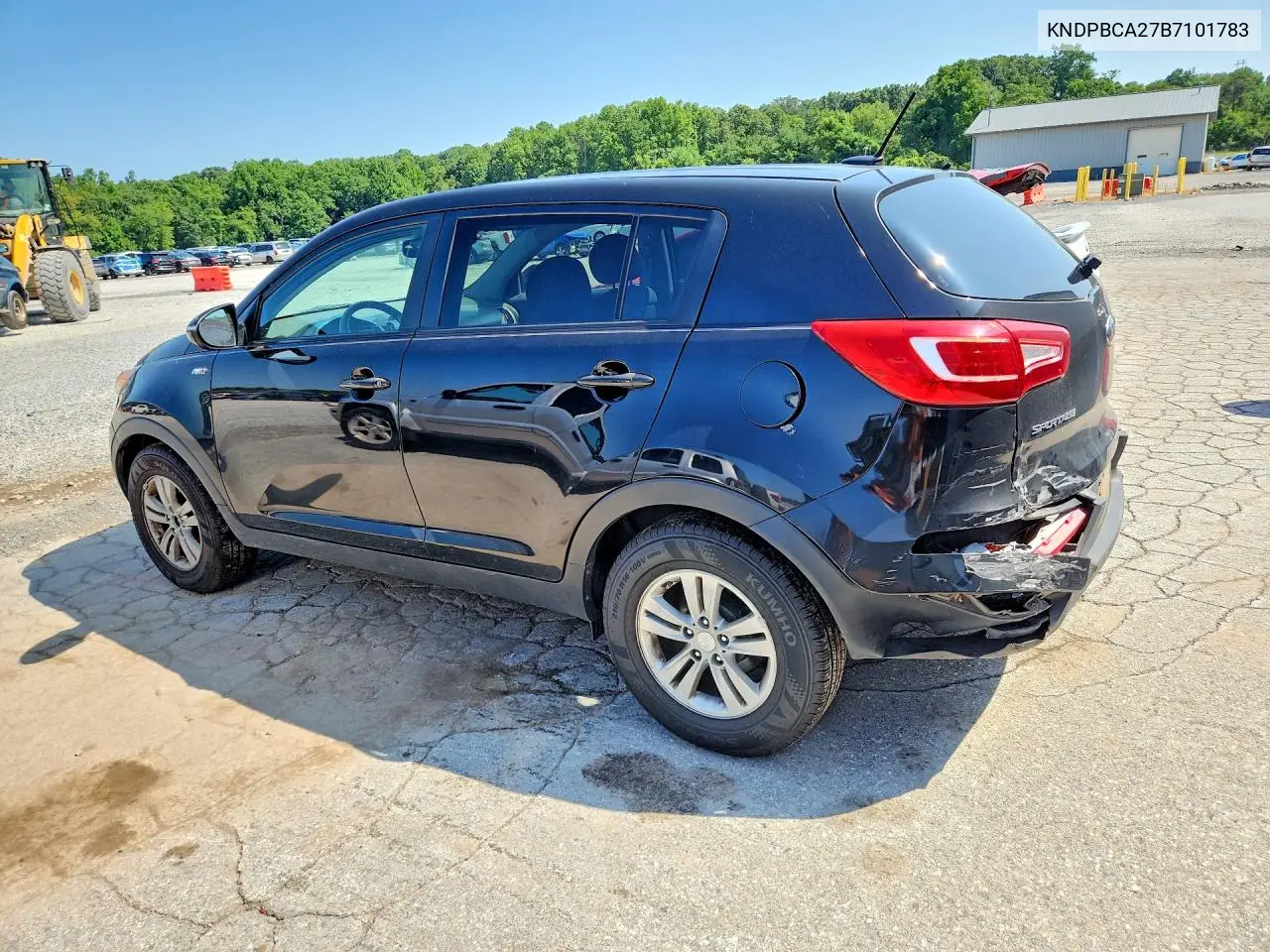 2011 Kia Sportage Lx VIN: KNDPBCA27B7101783 Lot: 61109076