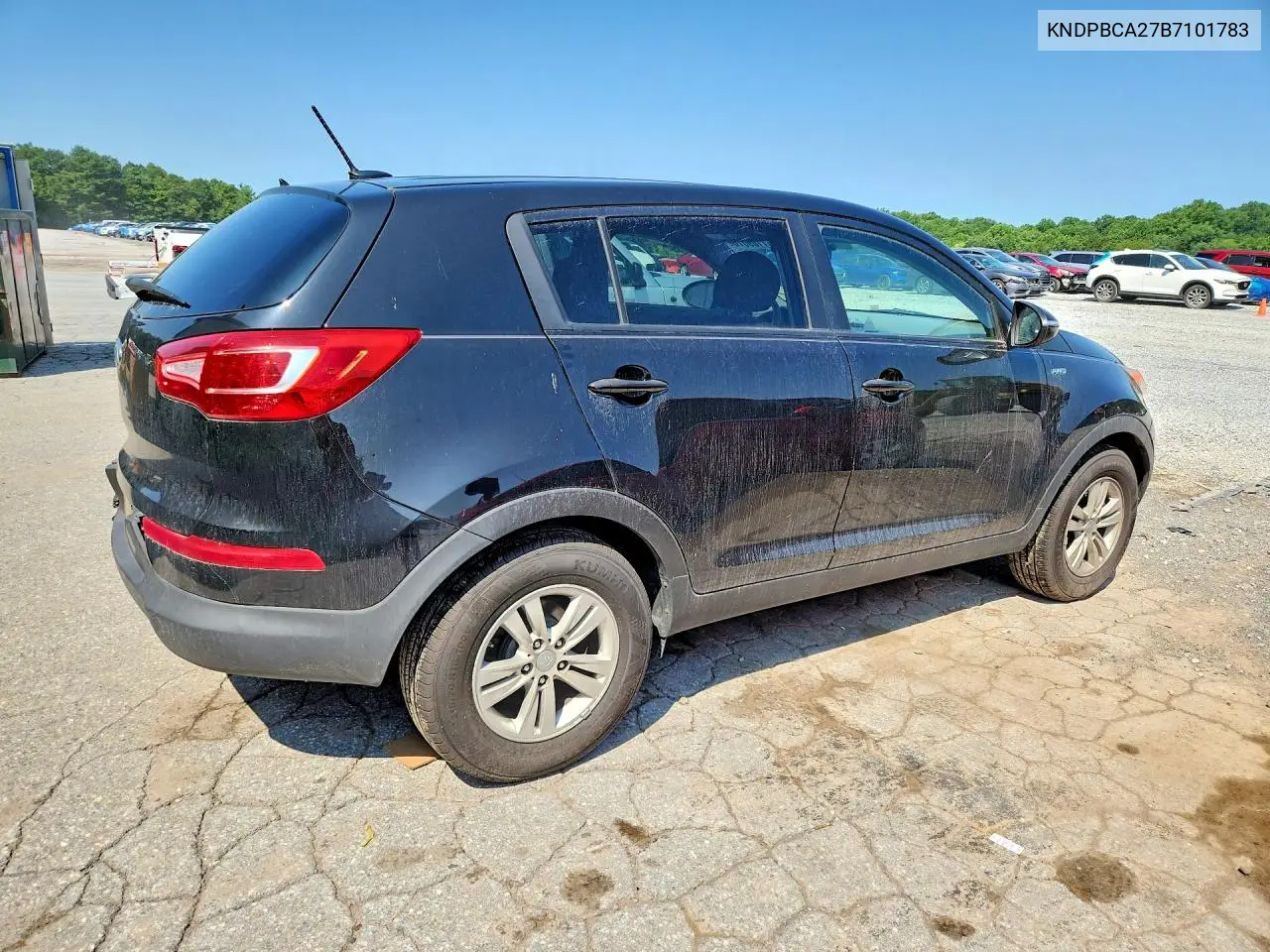 2011 Kia Sportage Lx VIN: KNDPBCA27B7101783 Lot: 61109076