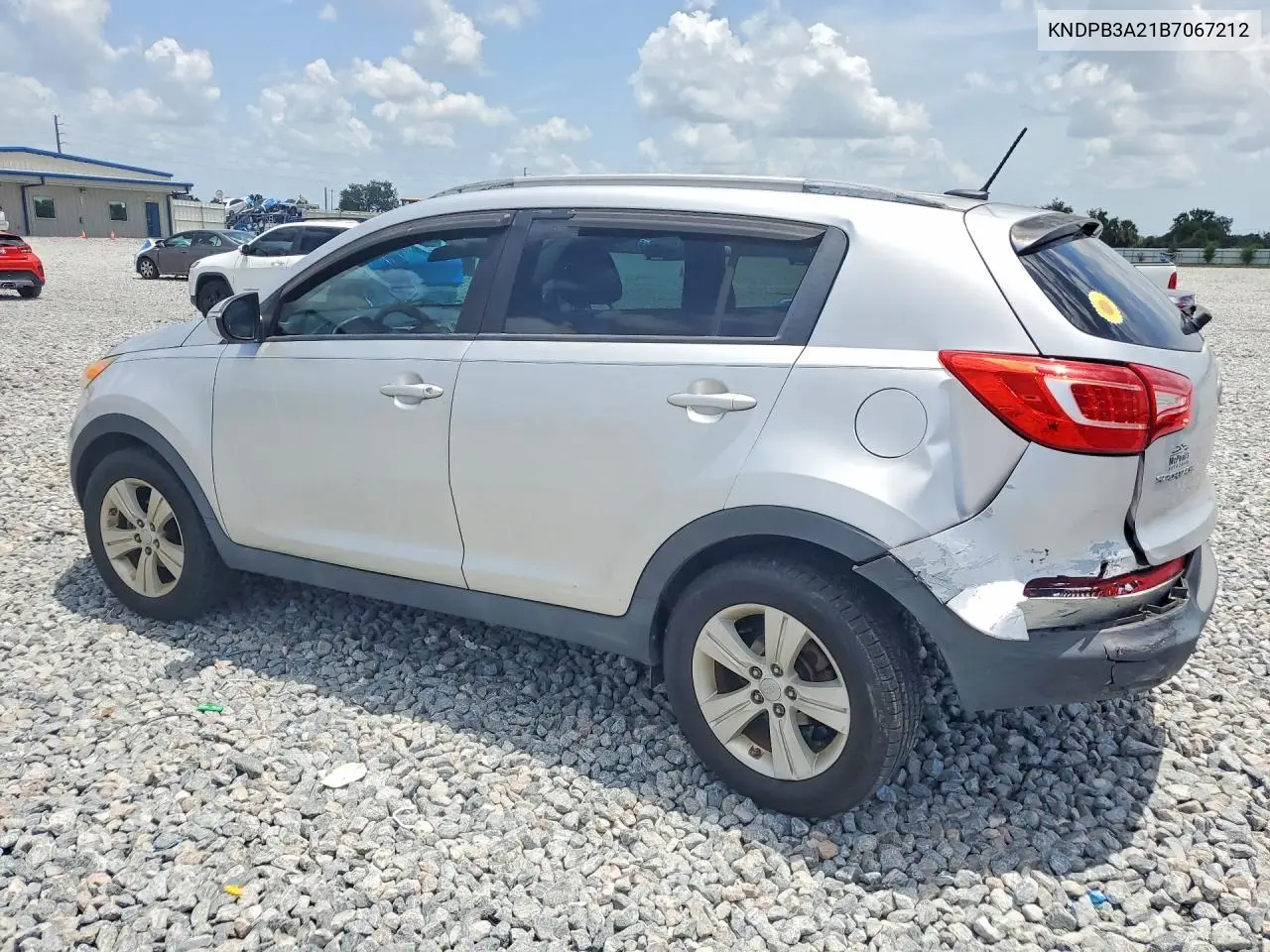 2011 Kia Sportage Lx VIN: KNDPB3A21B7067212 Lot: 61471516