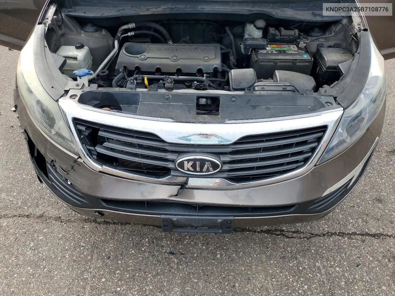 2011 Kia Sportage Ex VIN: KNDPC3A25B7108776 Lot: 61503406