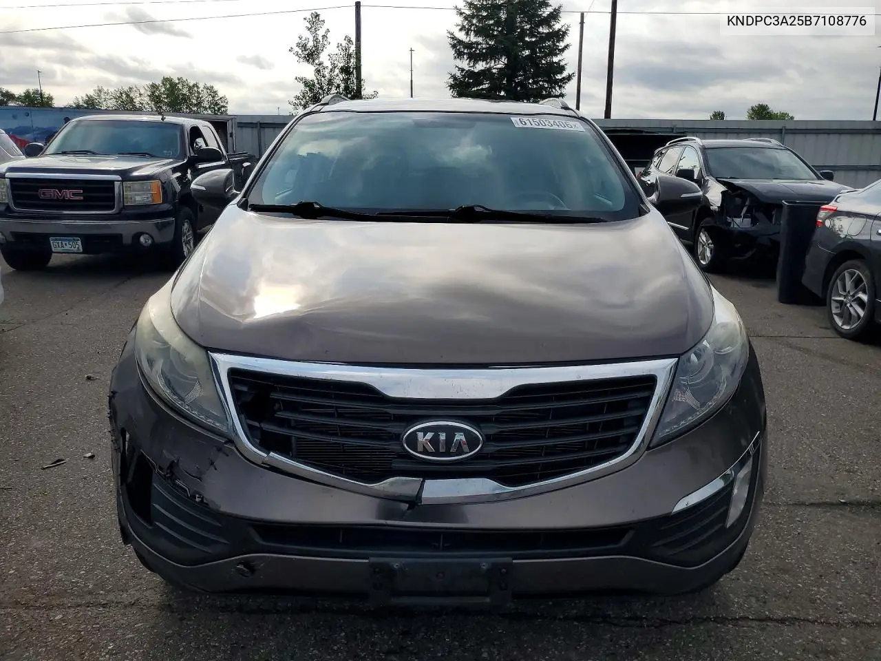 2011 Kia Sportage Ex VIN: KNDPC3A25B7108776 Lot: 61503406