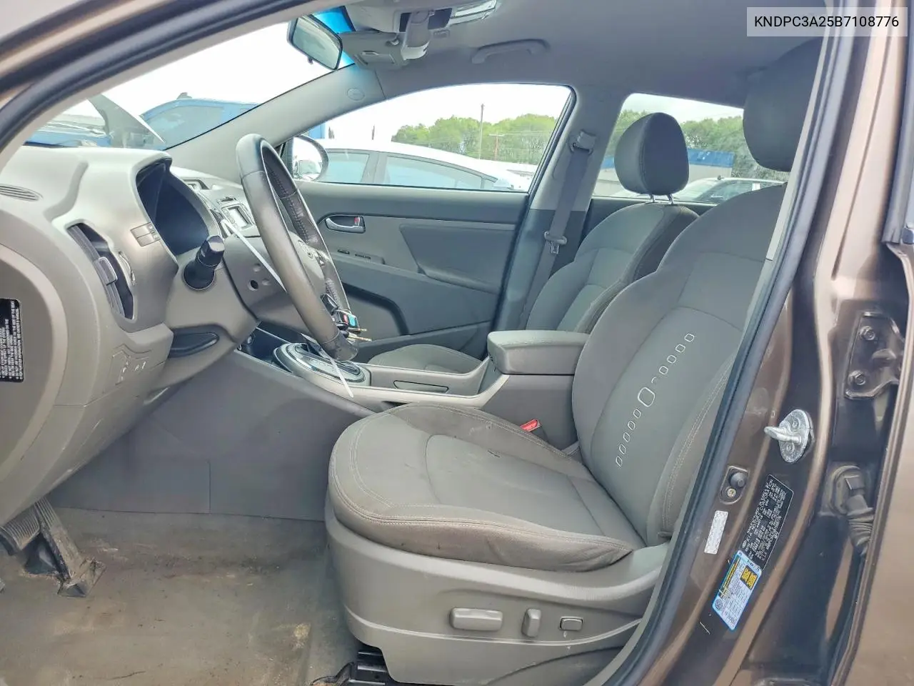 2011 Kia Sportage Ex VIN: KNDPC3A25B7108776 Lot: 61503406