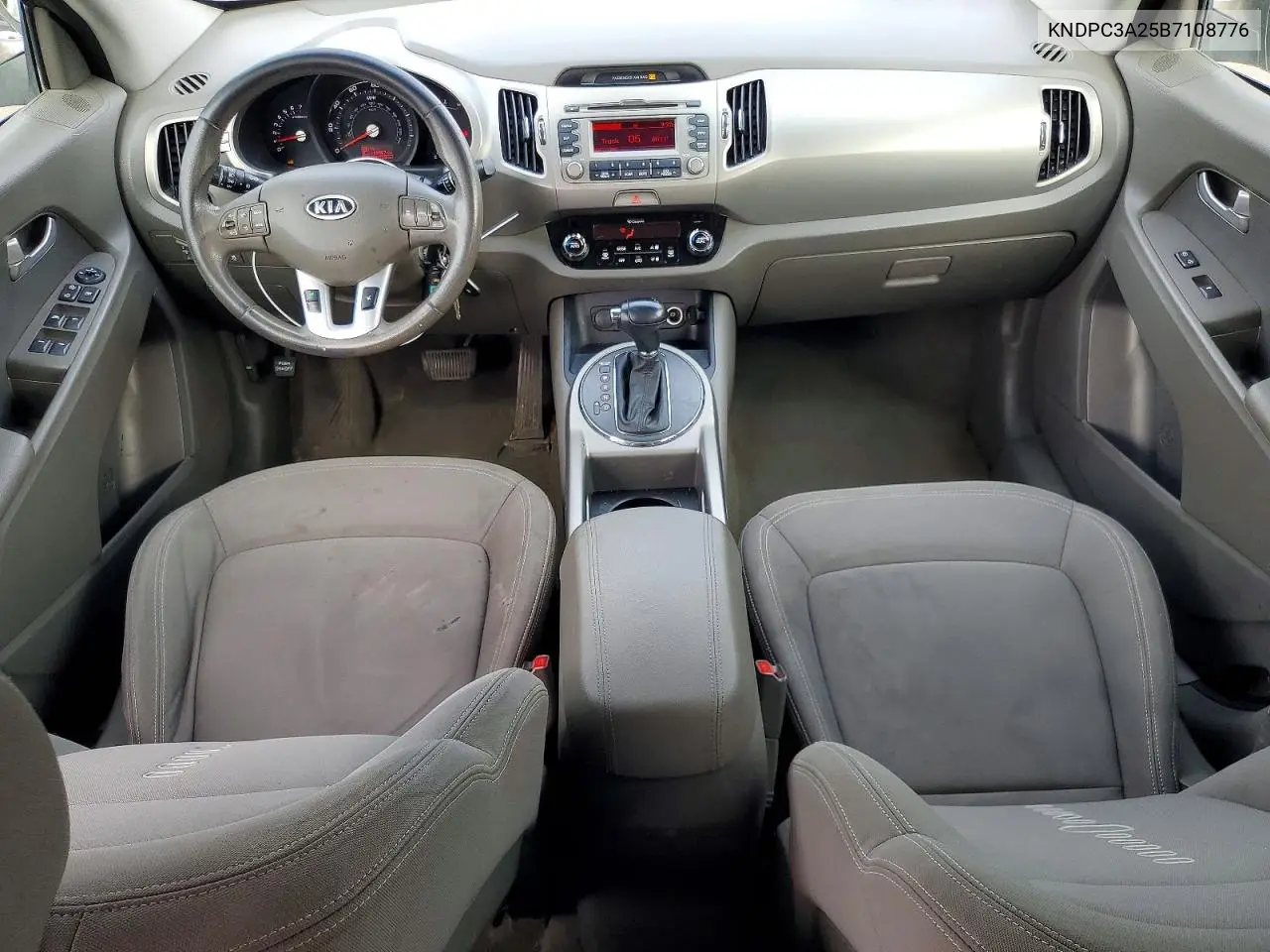 2011 Kia Sportage Ex VIN: KNDPC3A25B7108776 Lot: 61503406
