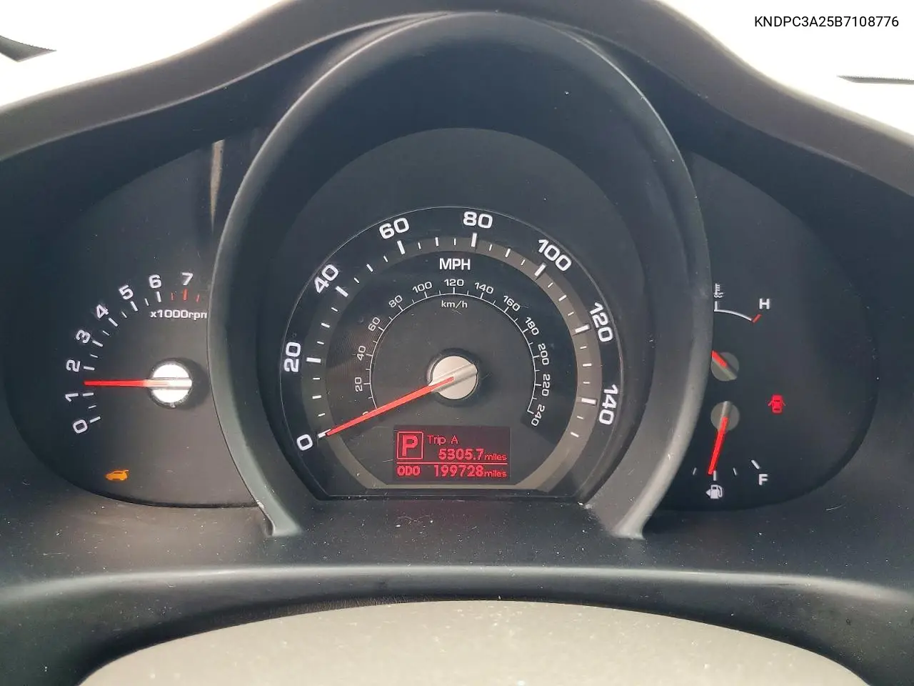 2011 Kia Sportage Ex VIN: KNDPC3A25B7108776 Lot: 61503406