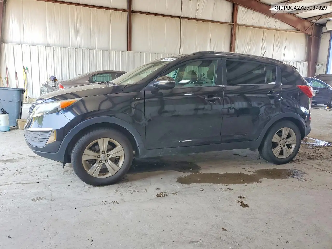 2011 Kia Sportage Lx VIN: KNDPBCA2XB7087829 Lot: 61791536