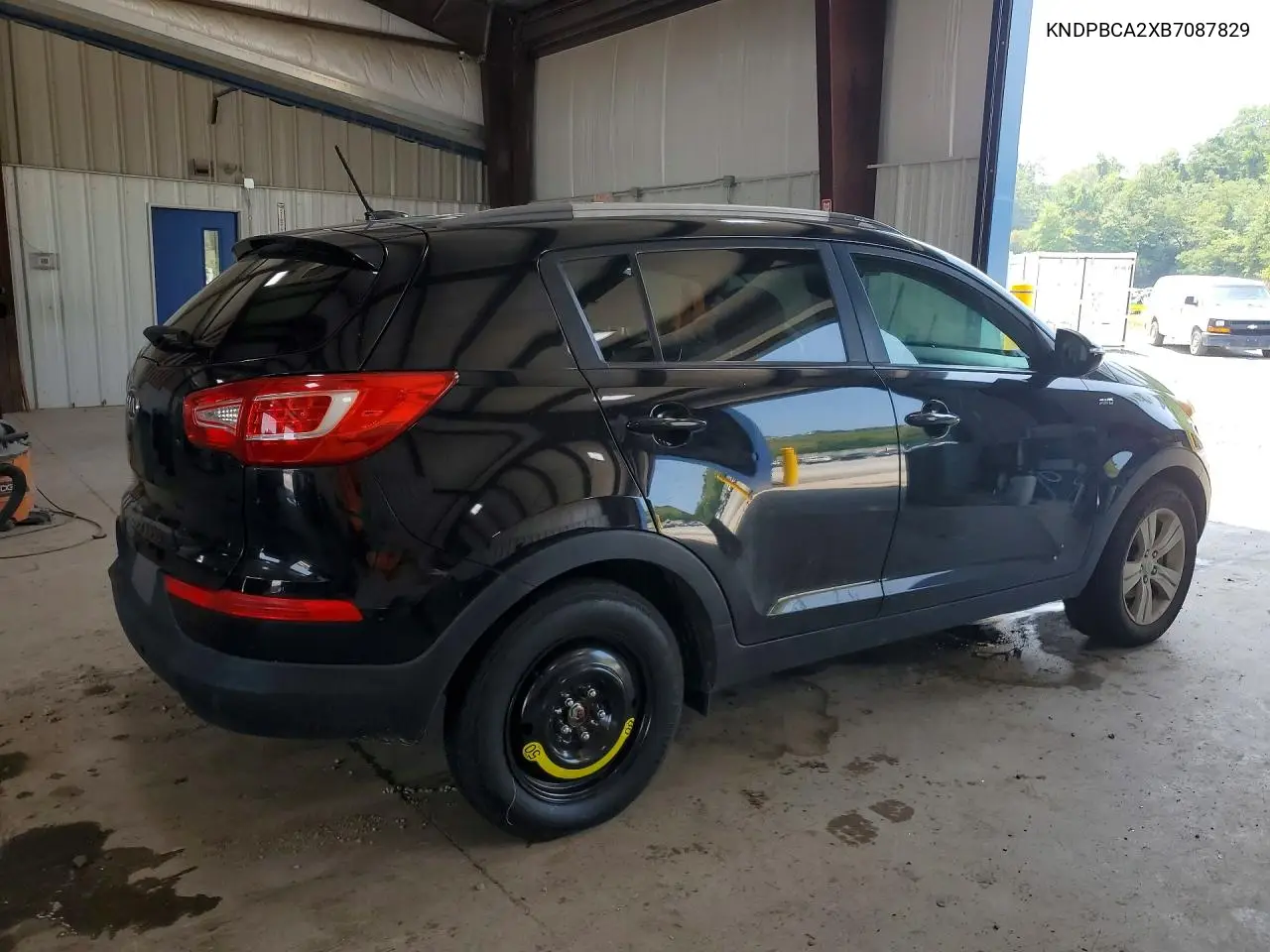 2011 Kia Sportage Lx VIN: KNDPBCA2XB7087829 Lot: 61791536