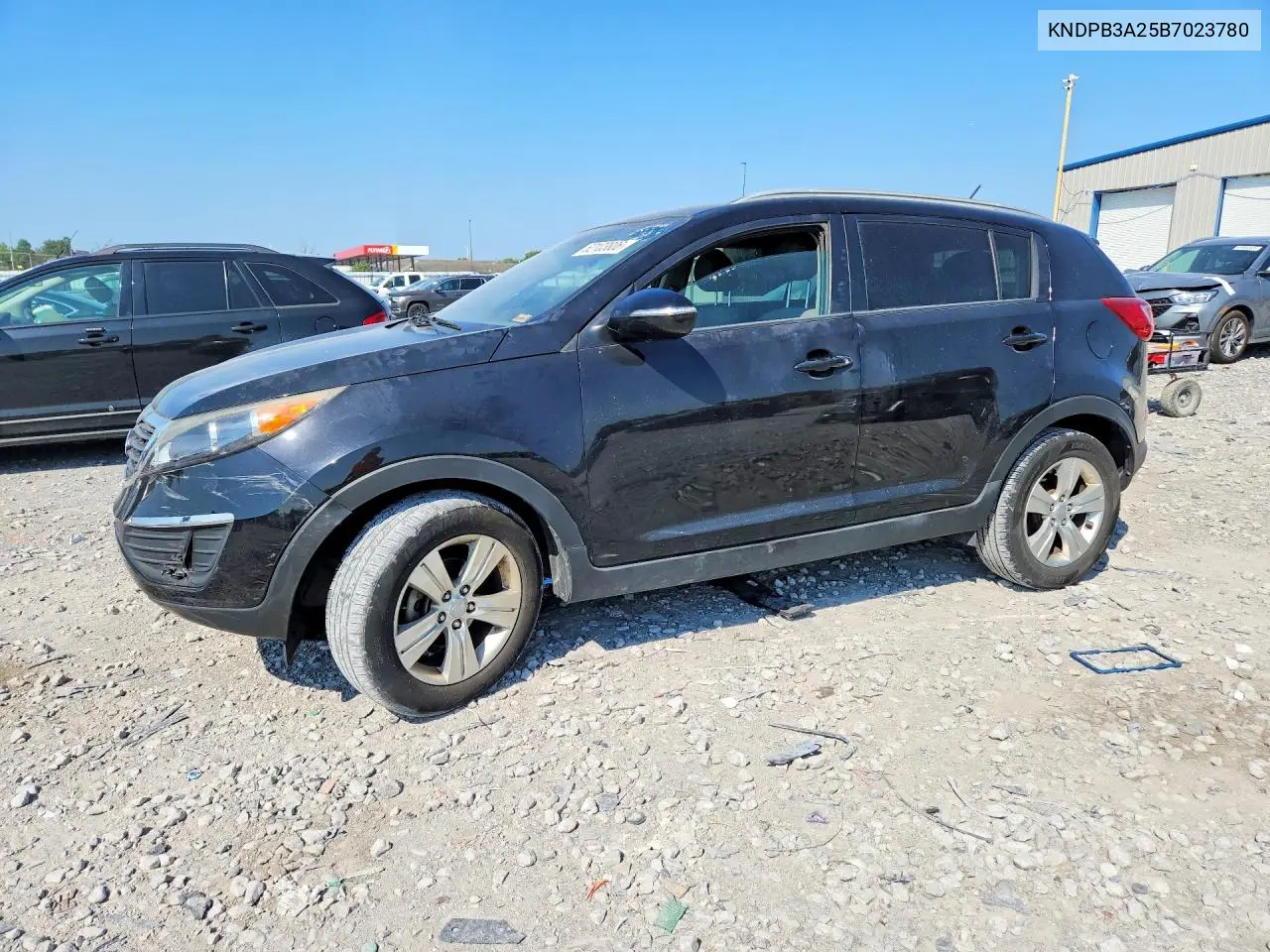 2011 Kia Sportage VIN: KNDPB3A25B7023780 Lot: 62103806