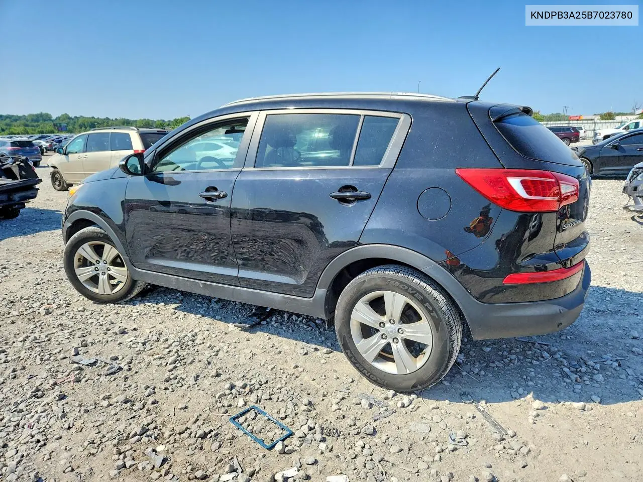 2011 Kia Sportage VIN: KNDPB3A25B7023780 Lot: 62103806