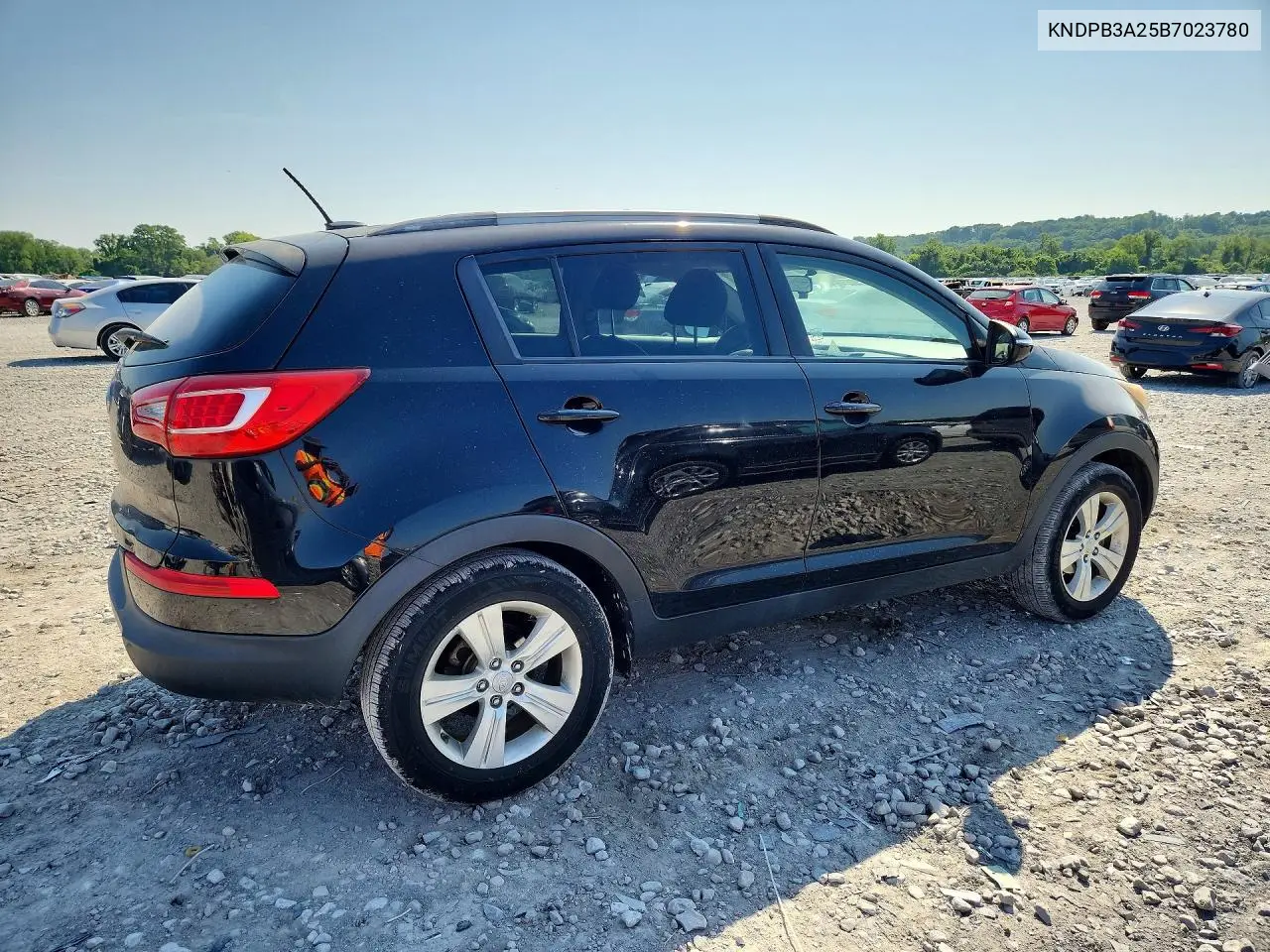 2011 Kia Sportage VIN: KNDPB3A25B7023780 Lot: 62103806