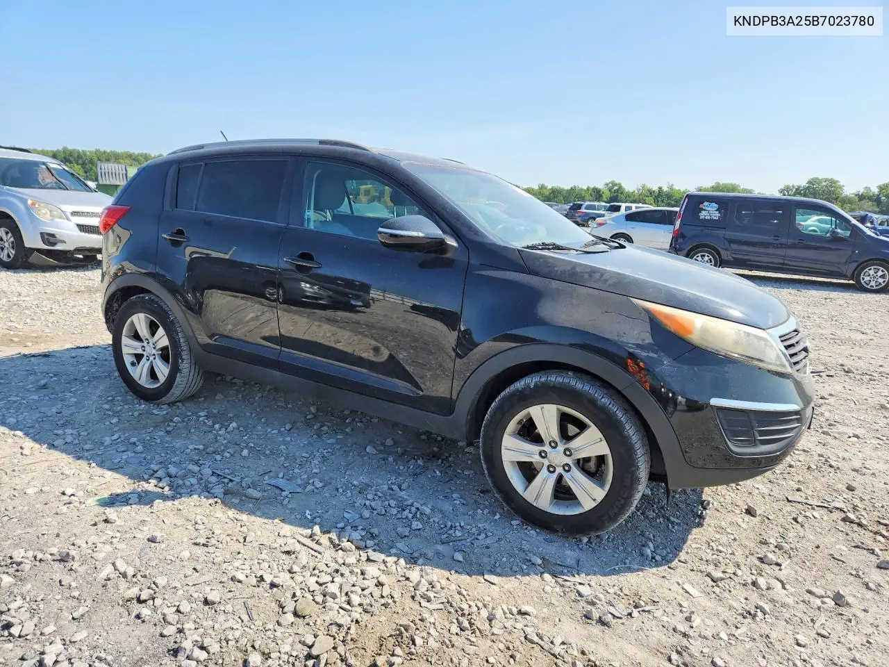 2011 Kia Sportage VIN: KNDPB3A25B7023780 Lot: 62103806