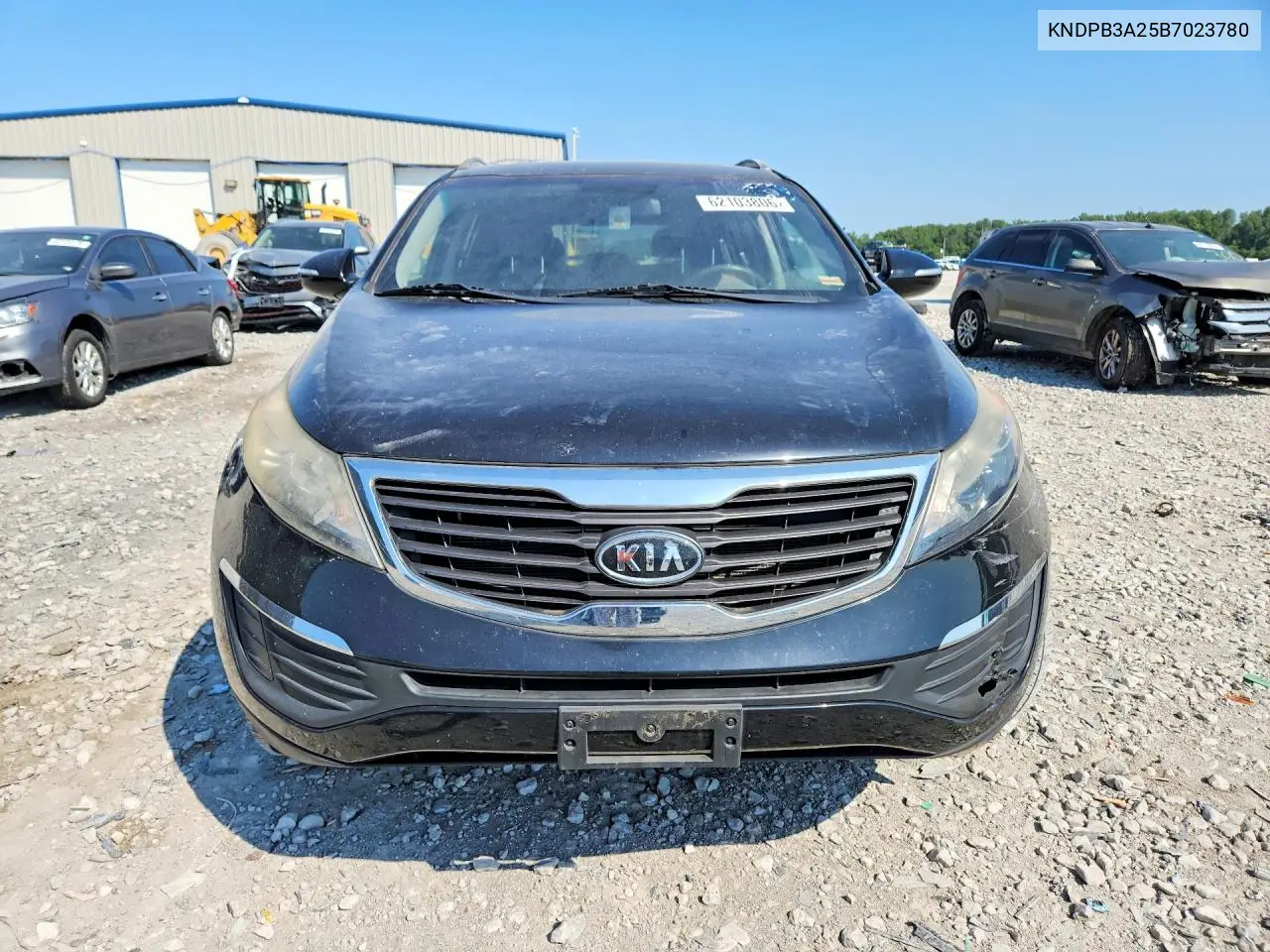 2011 Kia Sportage VIN: KNDPB3A25B7023780 Lot: 62103806